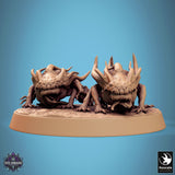 Creature Devilish Flea Tabletop Miniatures by Qumi, 3D printed resin tabletop miniature for RPGs, wargaming and painting