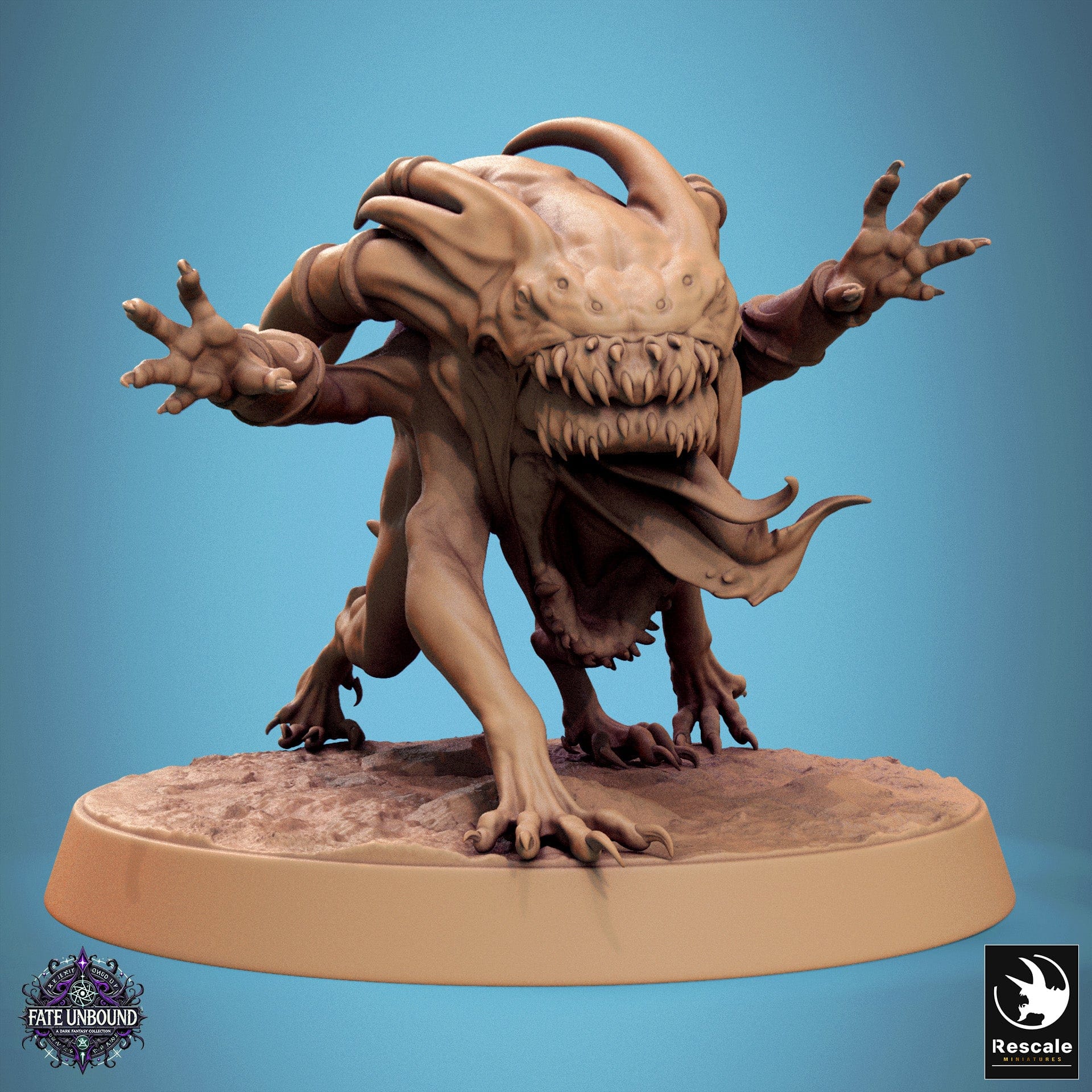 Tabletop RPG Miniature Devilish Flea 32mm Qumi Rescale Miniatures Run Quality Miniatures - Qumi Wargaming Mini Model Figure