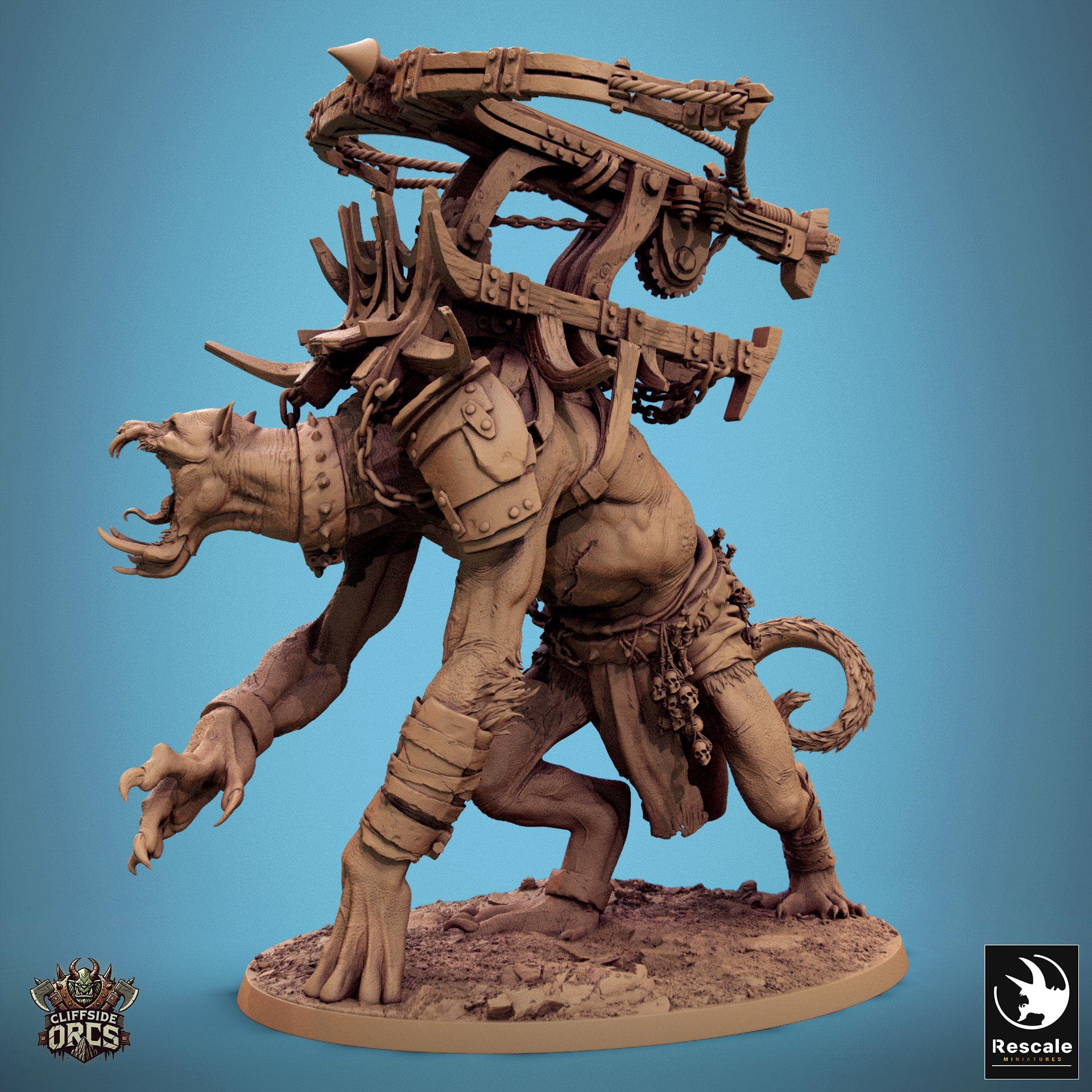 Tabletop RPG Miniature Death Walk - 32mm Qumi Rescale Miniatures Saddle Quality Miniatures - Qumi Wargaming Mini Model Figure