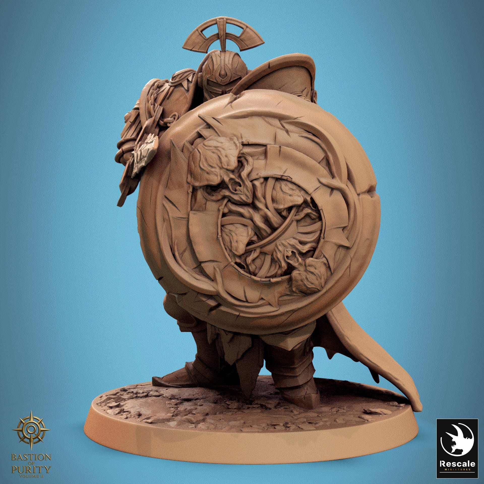 Humanoid Fighter The Radiant Legion 32mm Rescale Miniatures - Quality Miniatures - Qumi