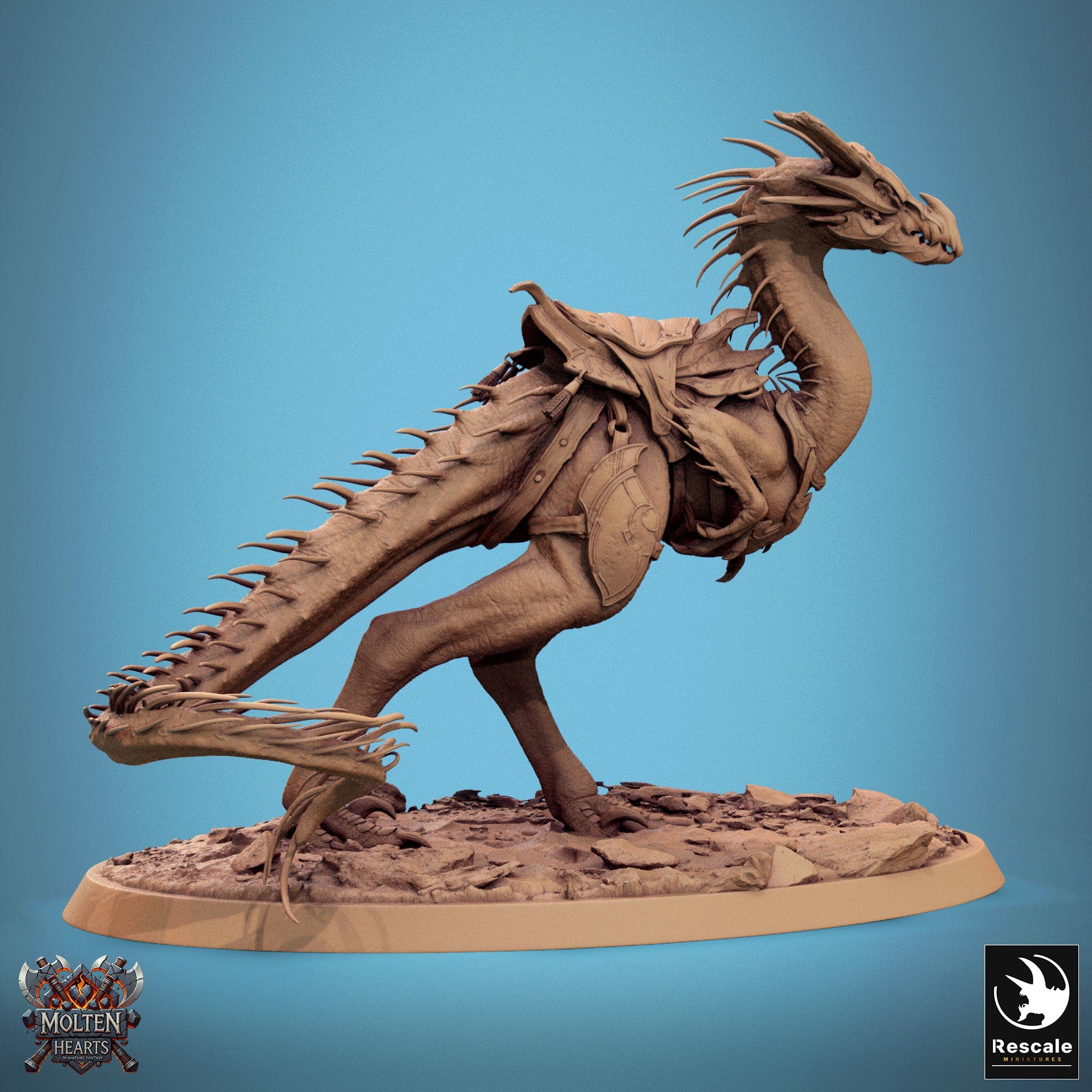 Tabletop RPG Miniature Avispyror - 32mm Qumi Rescale Miniatures Sneaky / Saddle Quality Miniatures - Qumi Wargaming Mini Model Figure