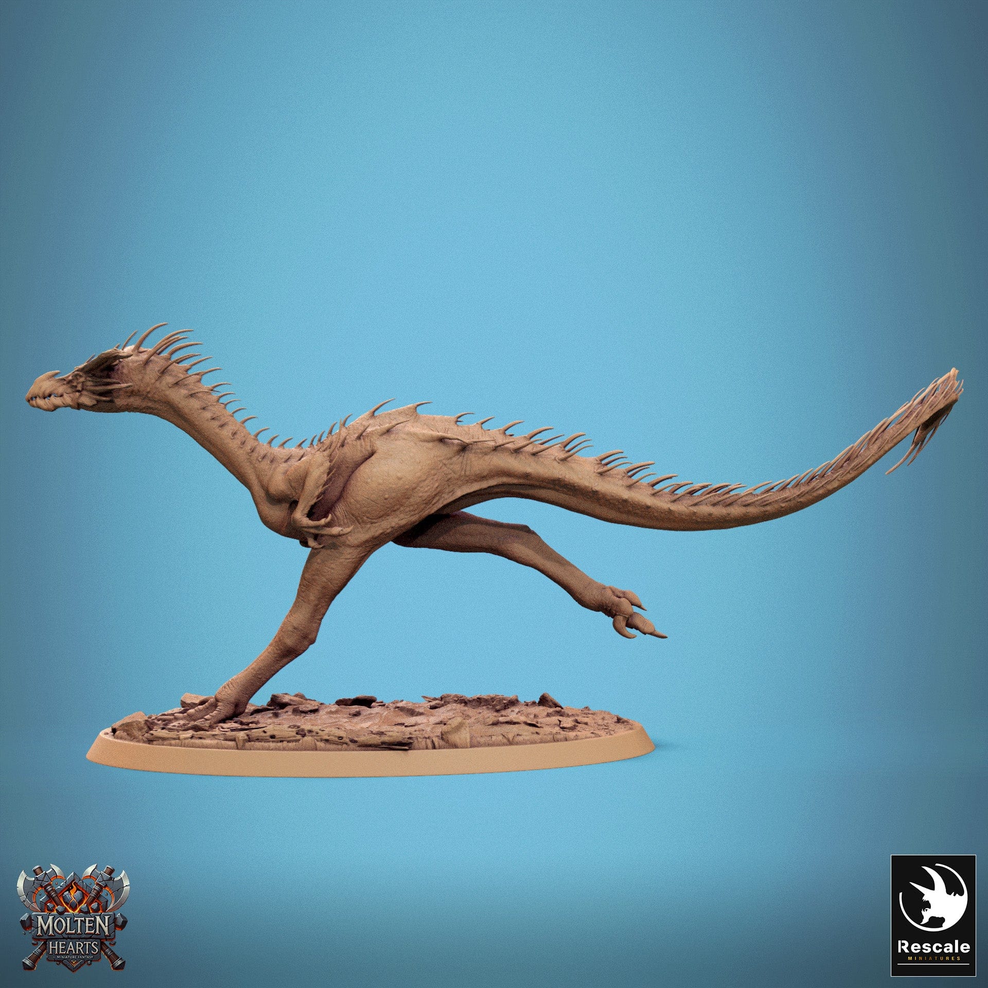 Tabletop RPG Miniature Avispyror - 32mm Qumi Rescale Miniatures Sprint / Wild Quality Miniatures - Qumi Wargaming Mini Model Figure