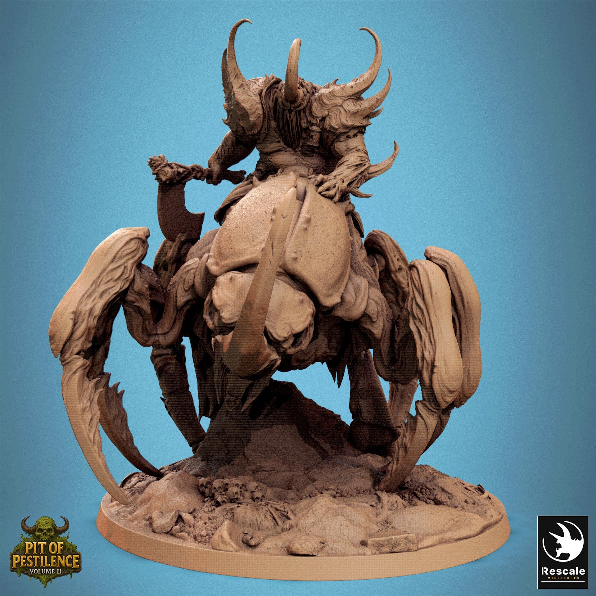 Fantasy Insect Monster Scarab Host Rescale Miniatures - Quality Miniatures - Qumi