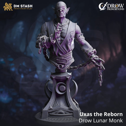 Tabletop Bust Uxas the Reborn Qumi DM Stash