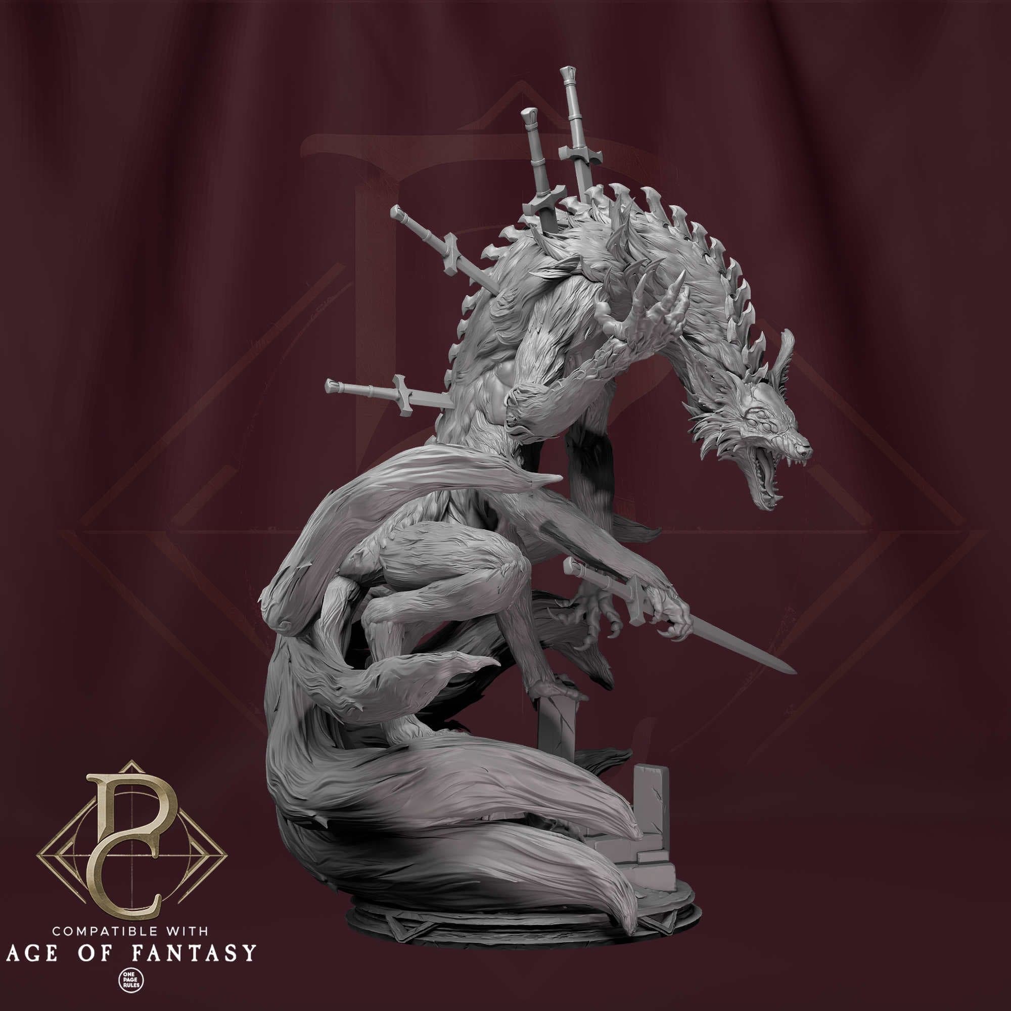 Tabletop Creature Fighter Taishen The Sought Parasite Collectibles Quality Miniatures - Qumi Wargaming Mini Model Figure