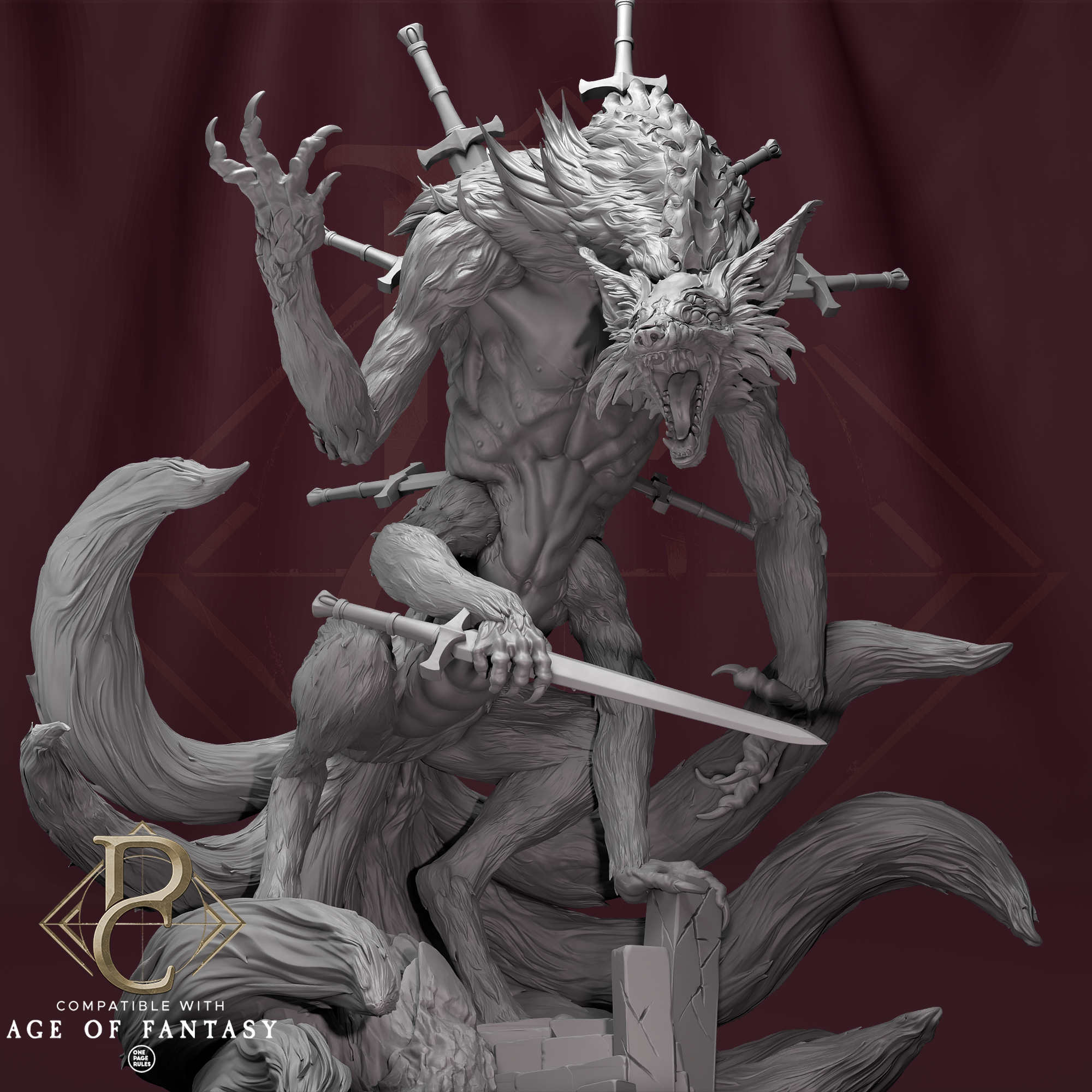 Tabletop Creature Fighter Taishen The Sought Parasite Collectibles Quality Miniatures - Qumi Wargaming Mini Model Figure