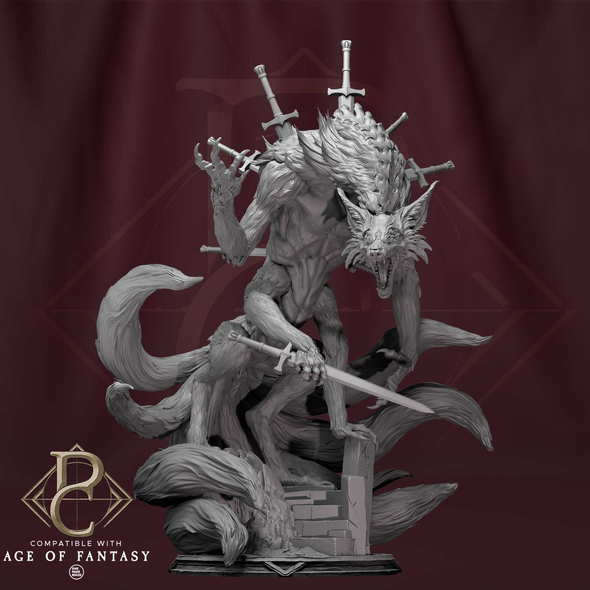 Tabletop Creature Fighter Taishen The Sought Parasite Collectibles Quality Miniatures - Qumi Wargaming Mini Model Figure