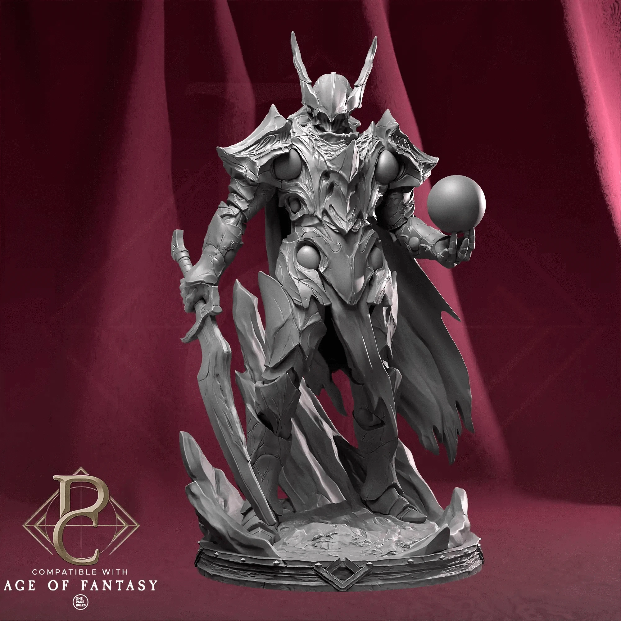 Tabletop Fighter Emissary of the Gods Parasite Collectibles - Quality Miniatures - Qumi