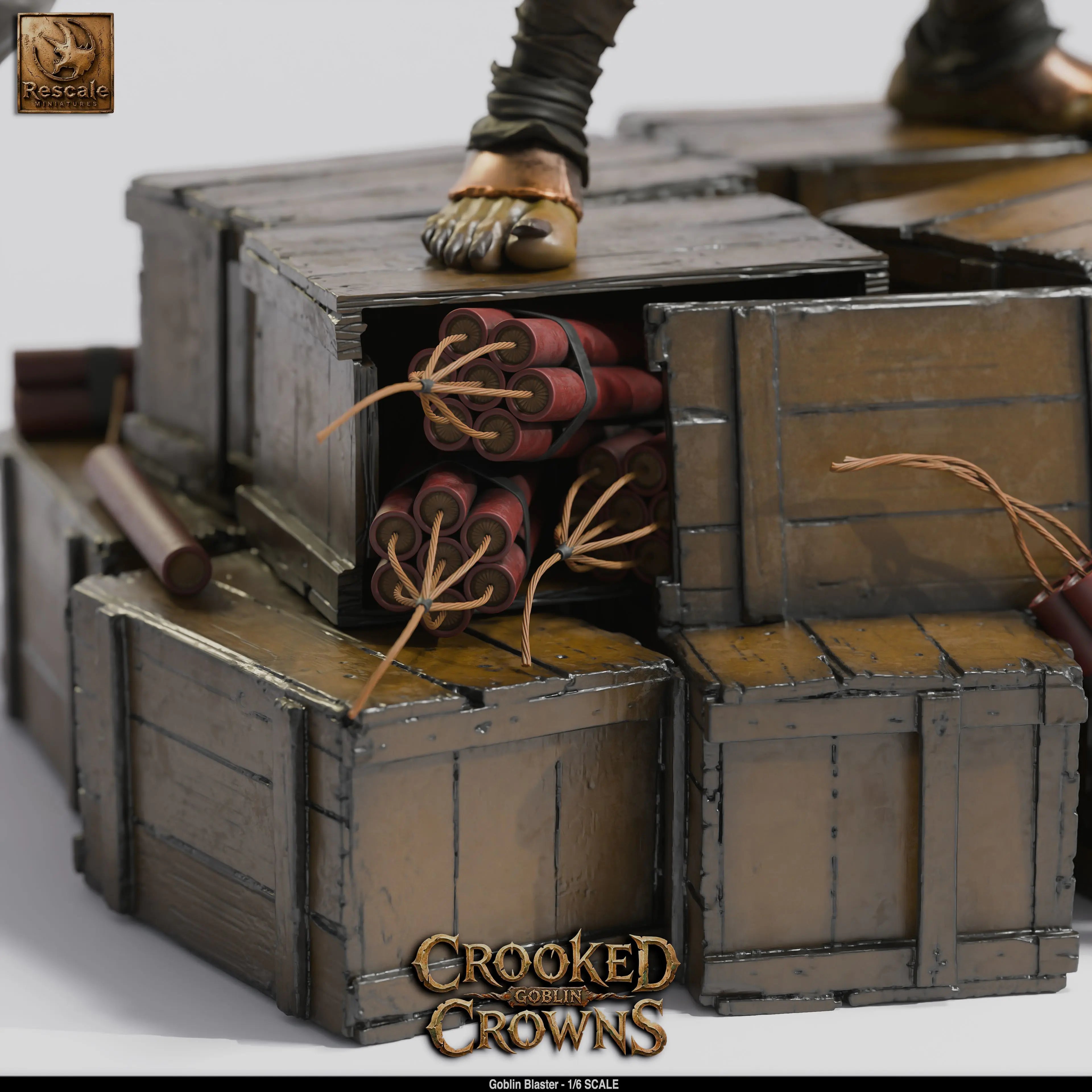 Tabletop Goblin Blaster XL Collector Miniature Rescale Miniatures