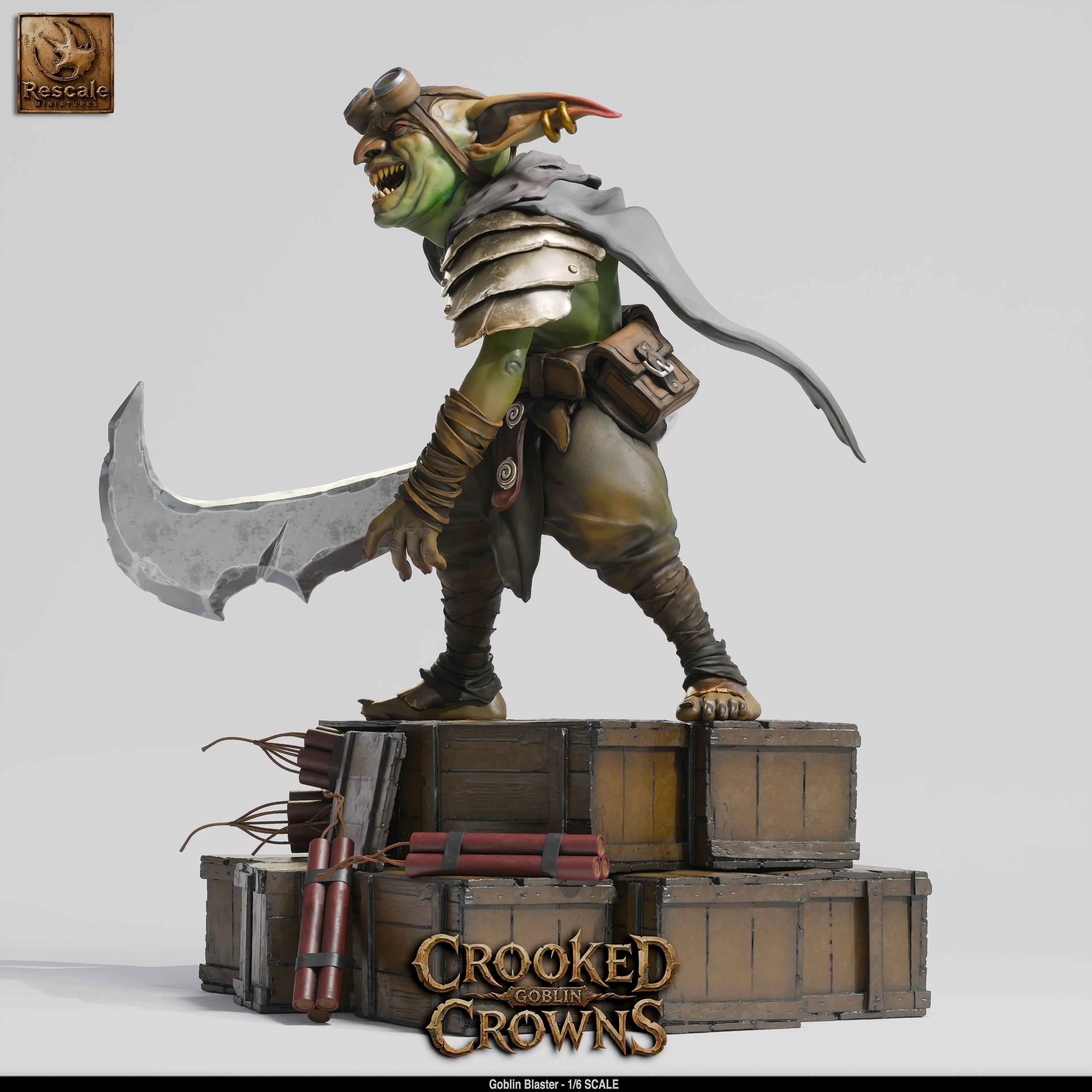 Tabletop Goblin Blaster XL Collector Miniature Rescale Miniatures