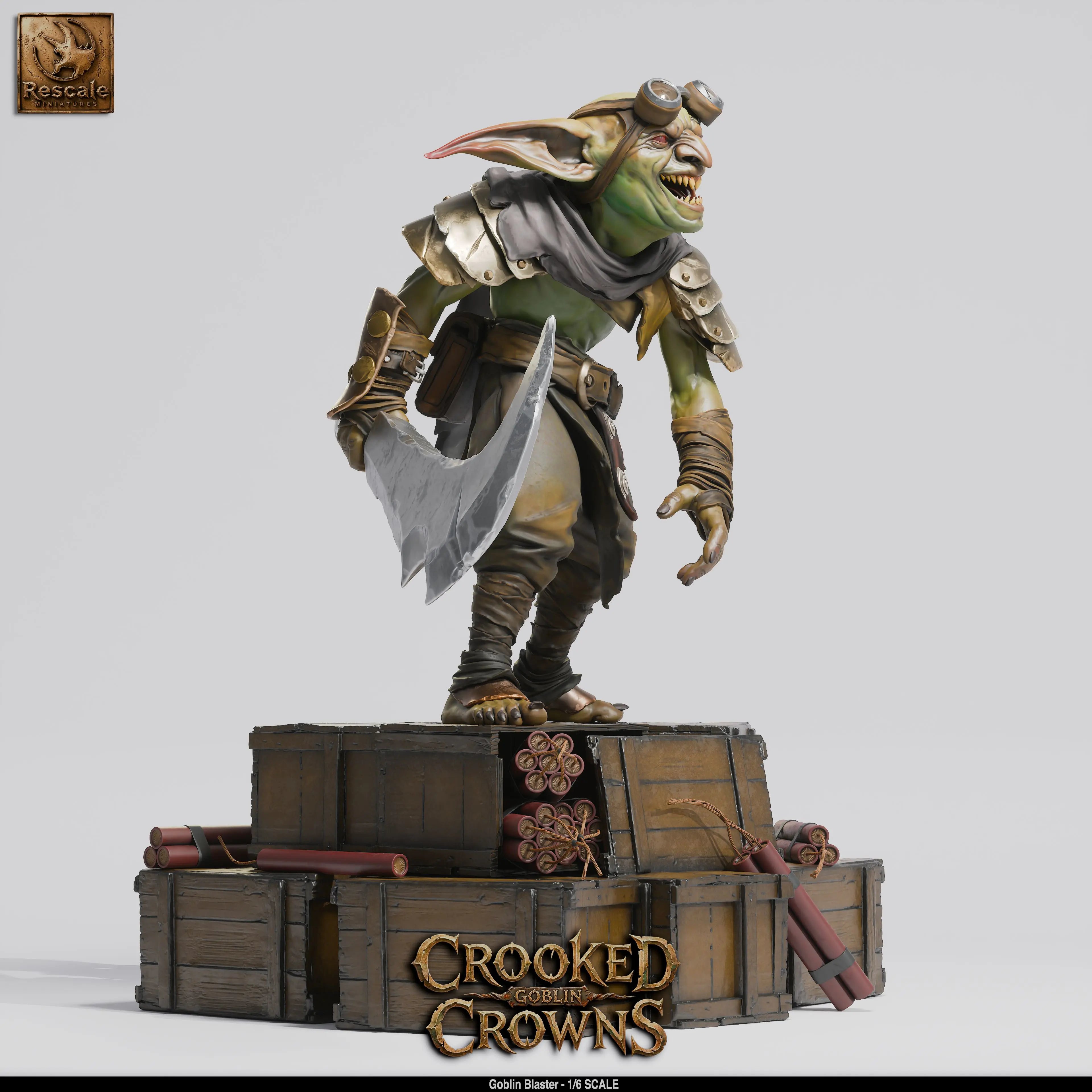 Tabletop Goblin Blaster XL Collector Miniature Rescale Miniatures