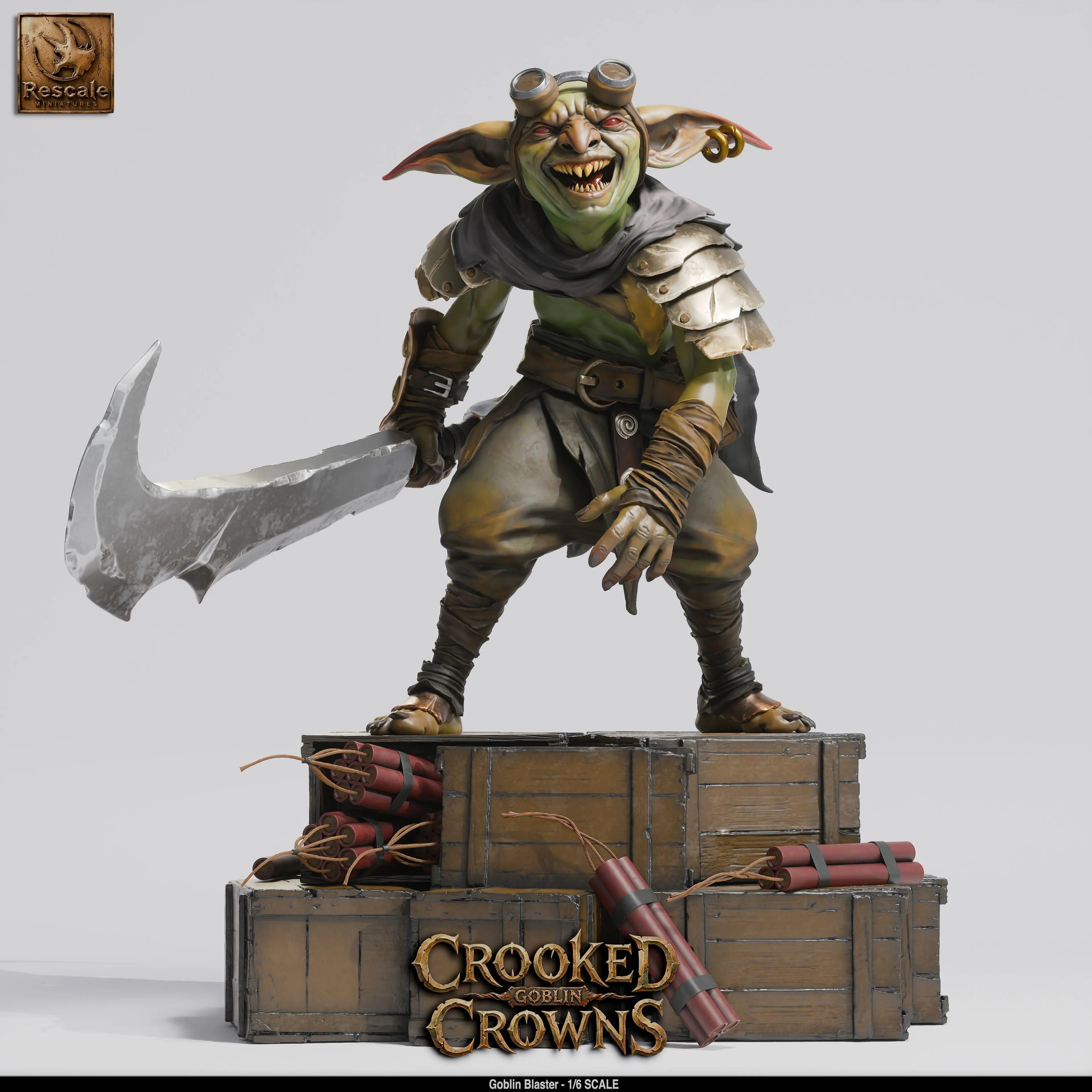 Tabletop Goblin Blaster XL Collector Miniature Rescale Miniatures