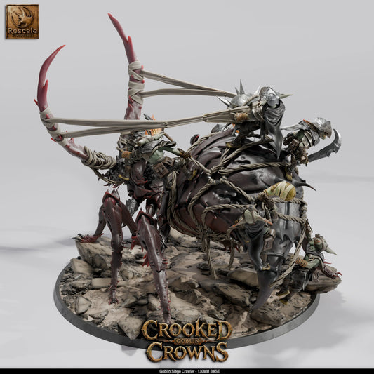 Tabletop Goblin Siege Crawler Miniatures Rescale Miniatures