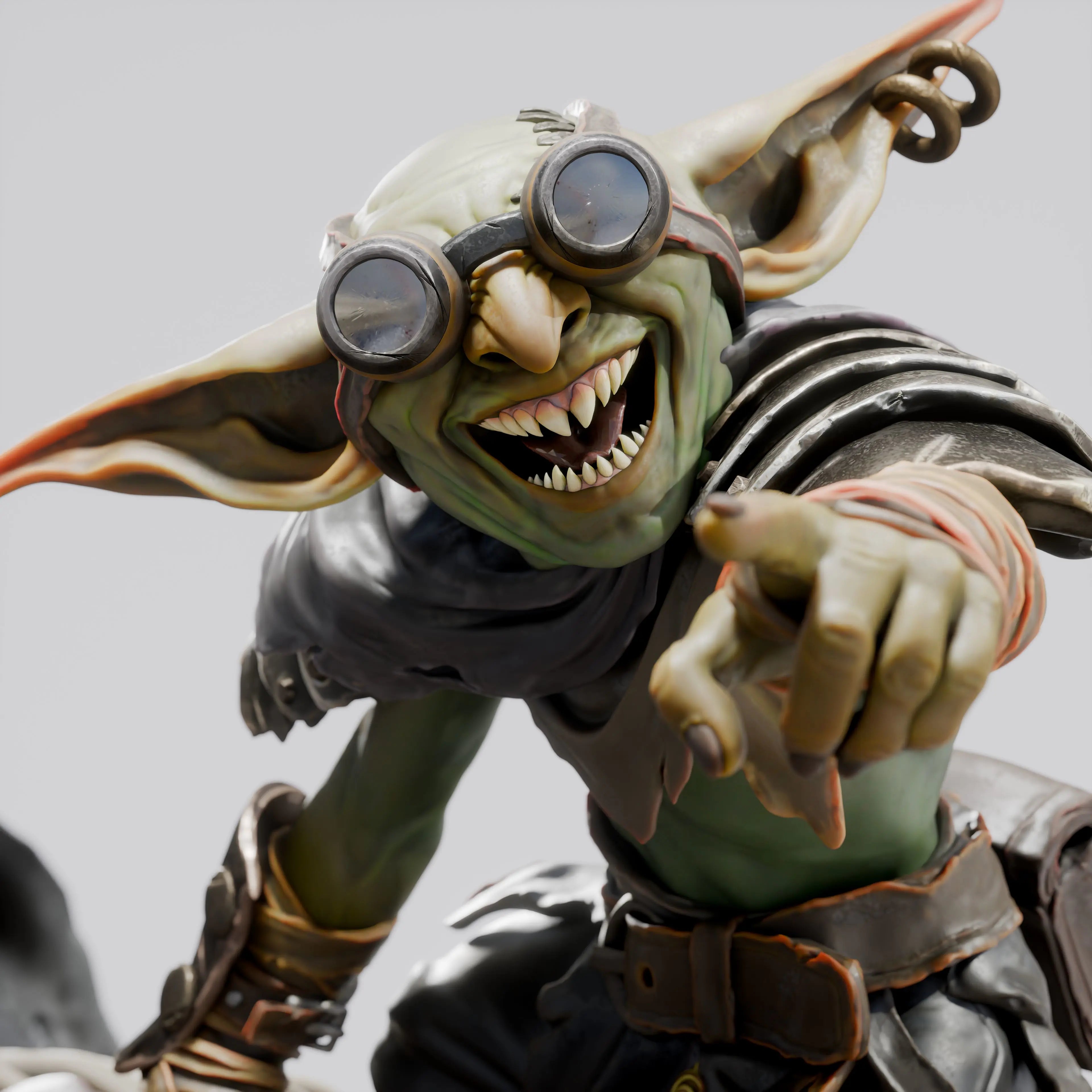 Tabletop Goblin Siege Crawler Miniatures Rescale Miniatures