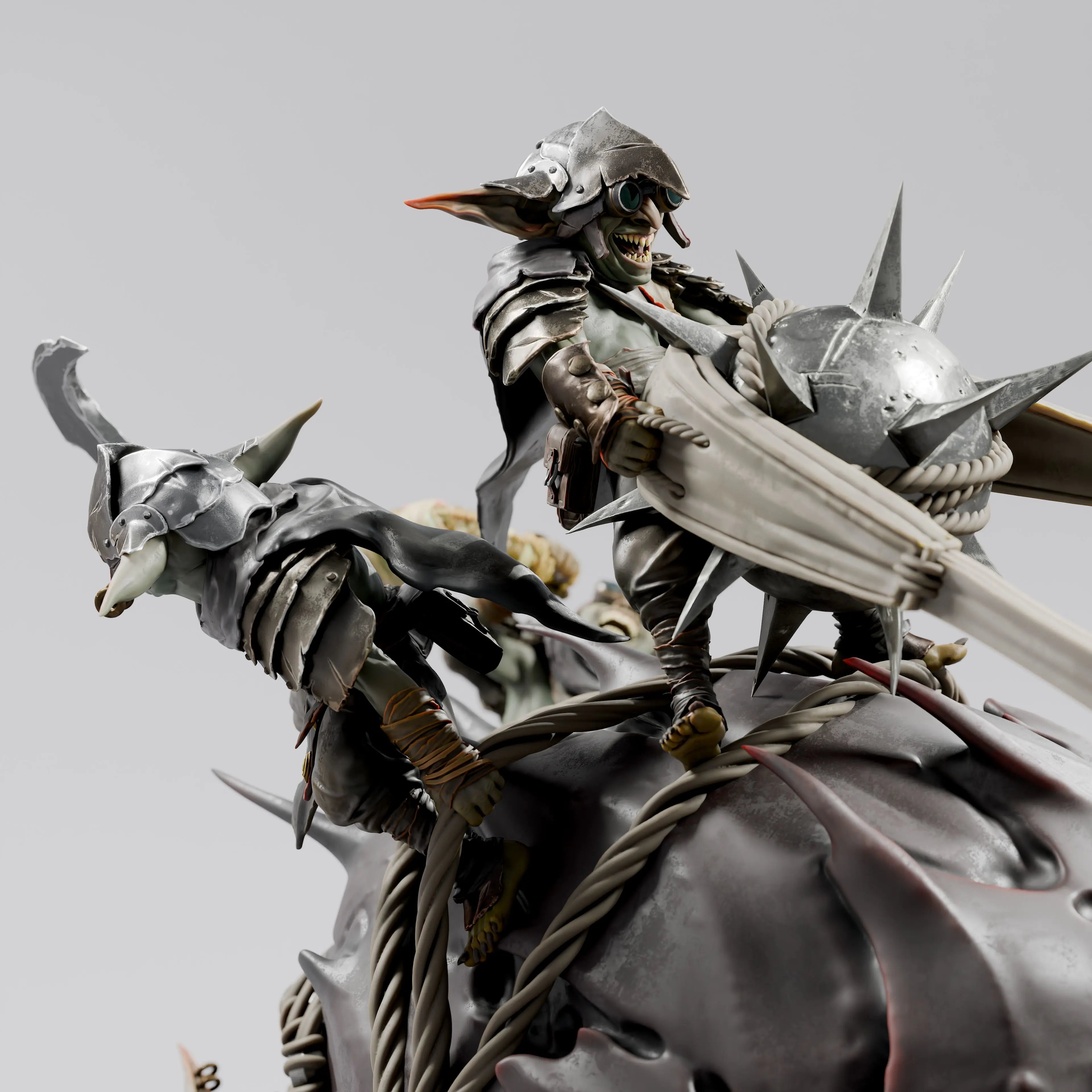 Tabletop Goblin Siege Crawler Miniatures Rescale Miniatures