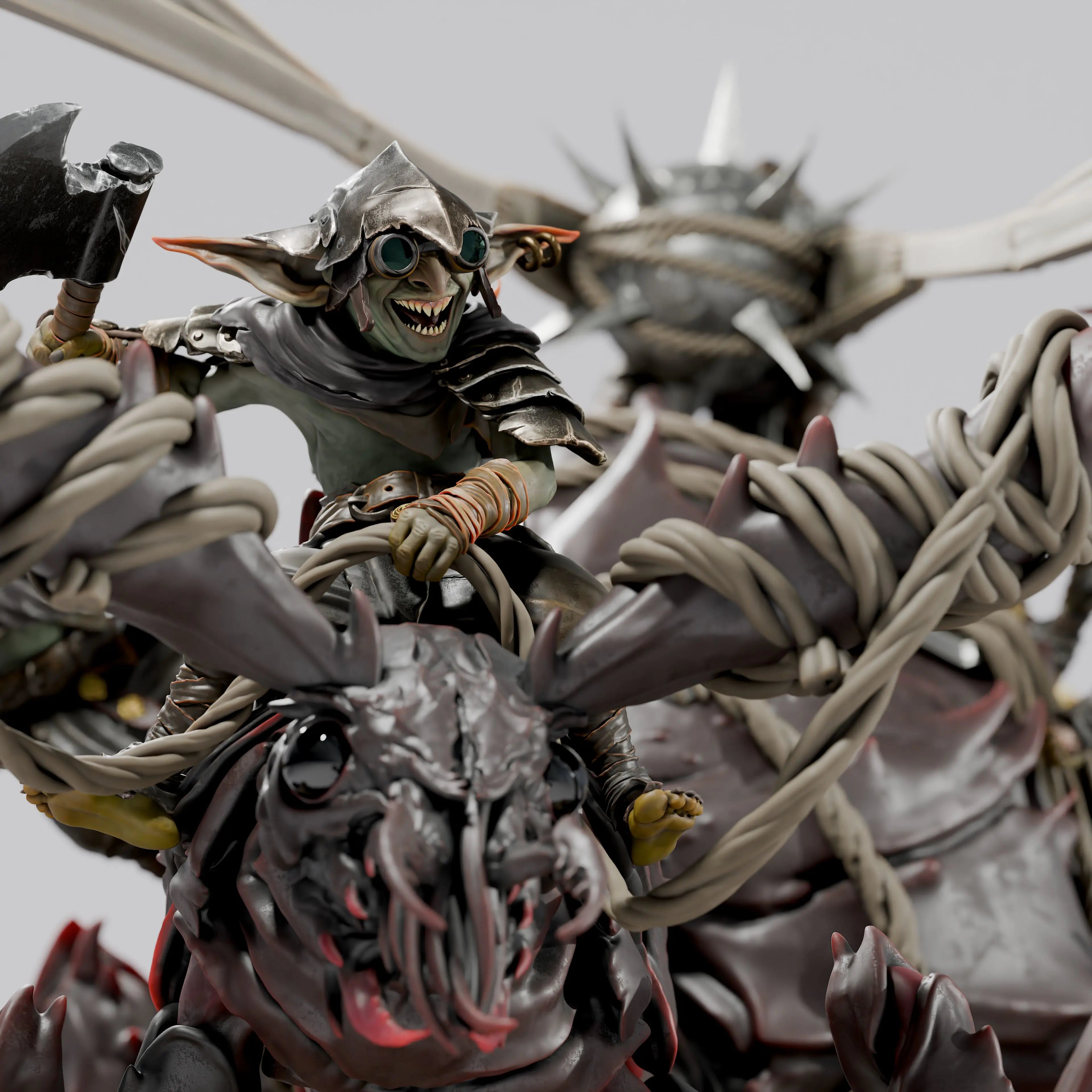 Tabletop Goblin Siege Crawler Miniatures Rescale Miniatures
