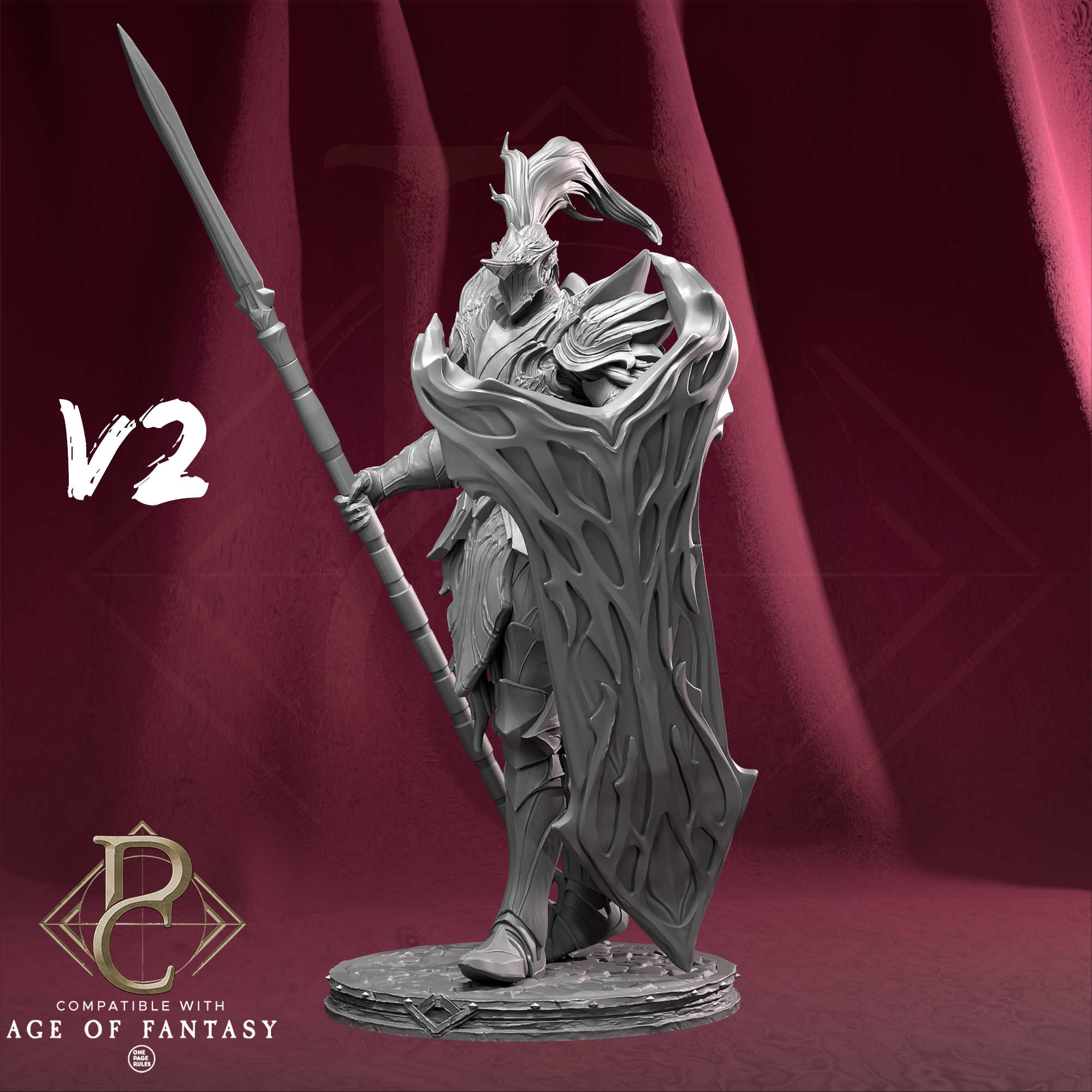 Tabletop Knight Riteris Spiderbrood with Spiders Parasite Collectibles - Quality Miniatures - Qumi