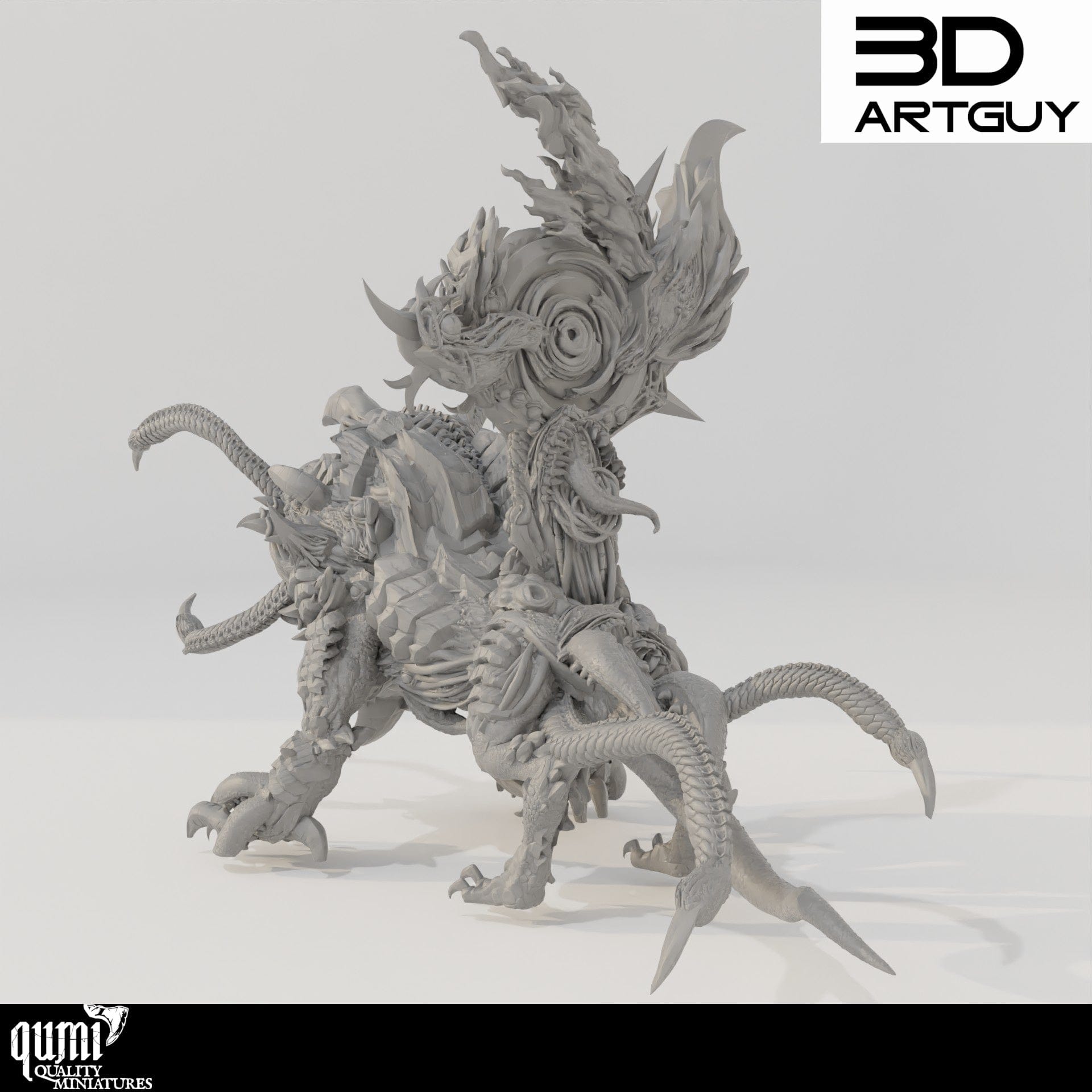 Tabletop RPG Miniature Abomination - Size L - Qumi Quality Miniatures - Qumi Wargaming Mini Model Figure