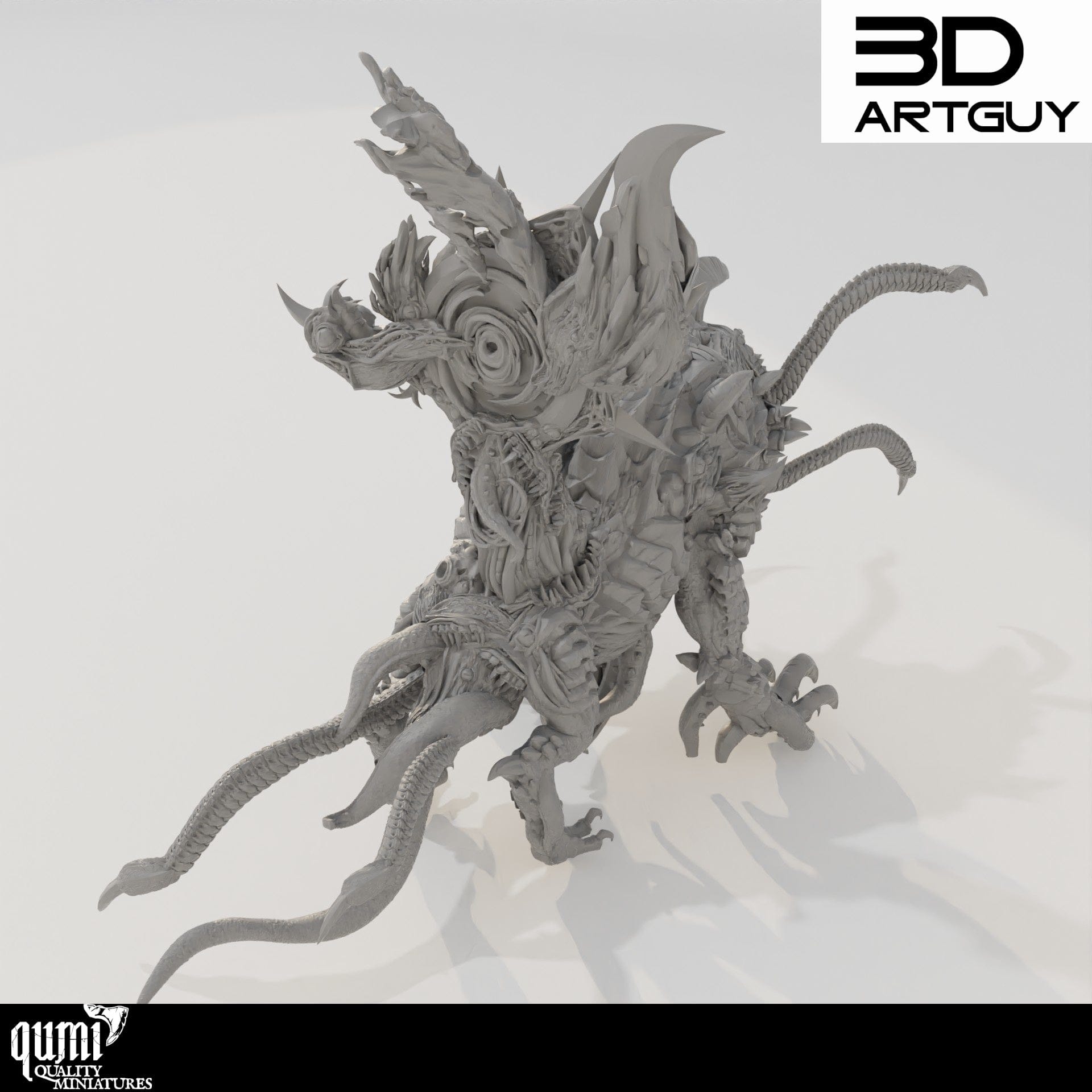 Tabletop RPG Miniature Abomination - Size L - Qumi Quality Miniatures - Qumi Wargaming Mini Model Figure