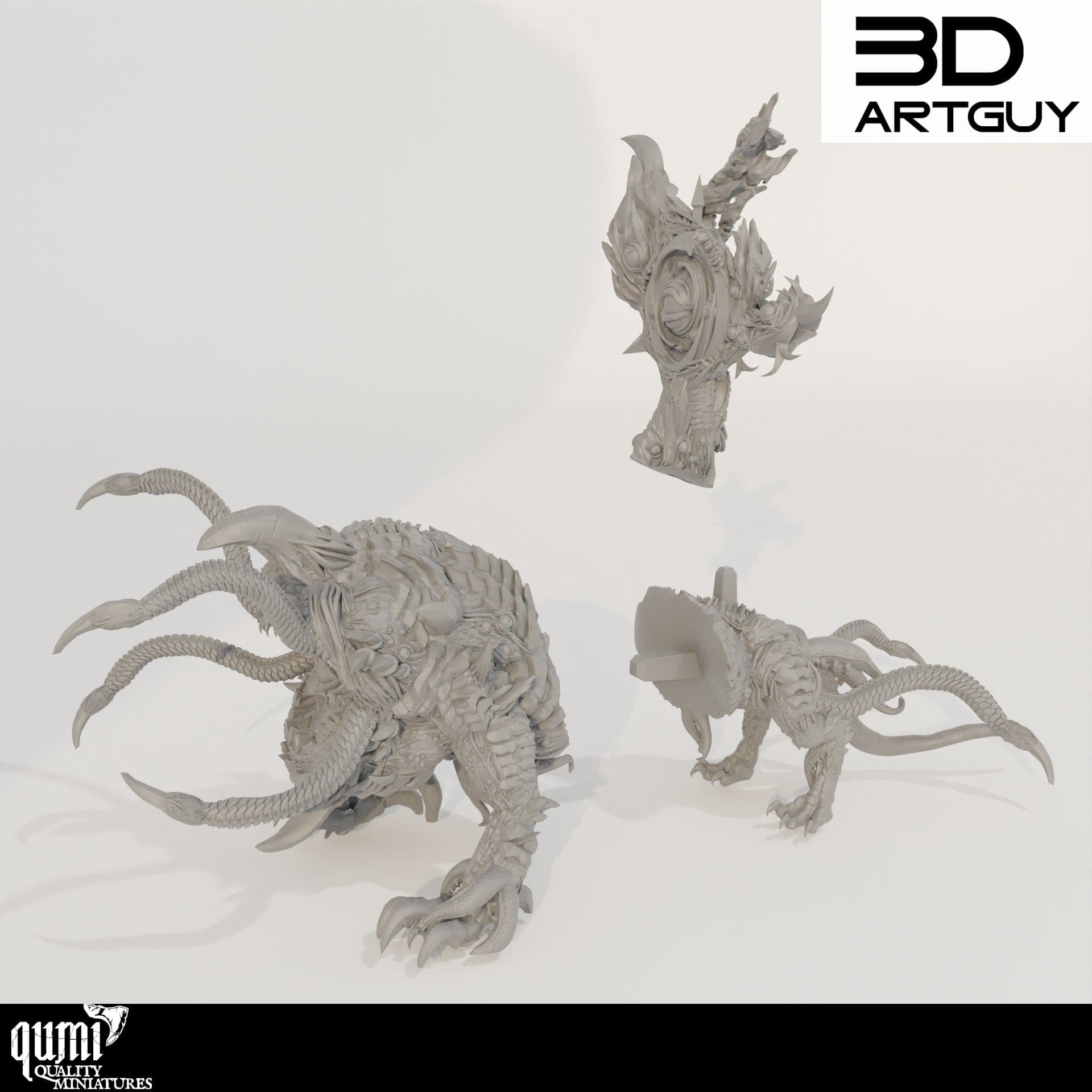 Tabletop RPG Miniature Abomination - Size L - Qumi Quality Miniatures - Qumi Wargaming Mini Model Figure
