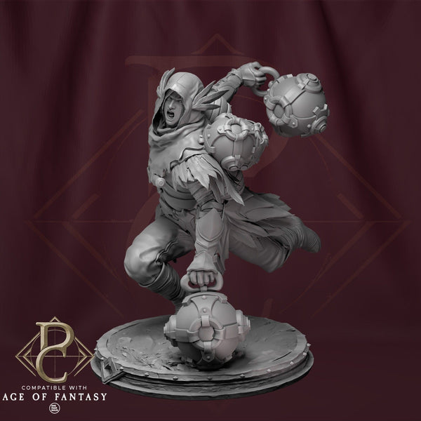 Tabletop-RPG-Miniatur Aerithrian Wind Defender Qumi Parasite Collectibles