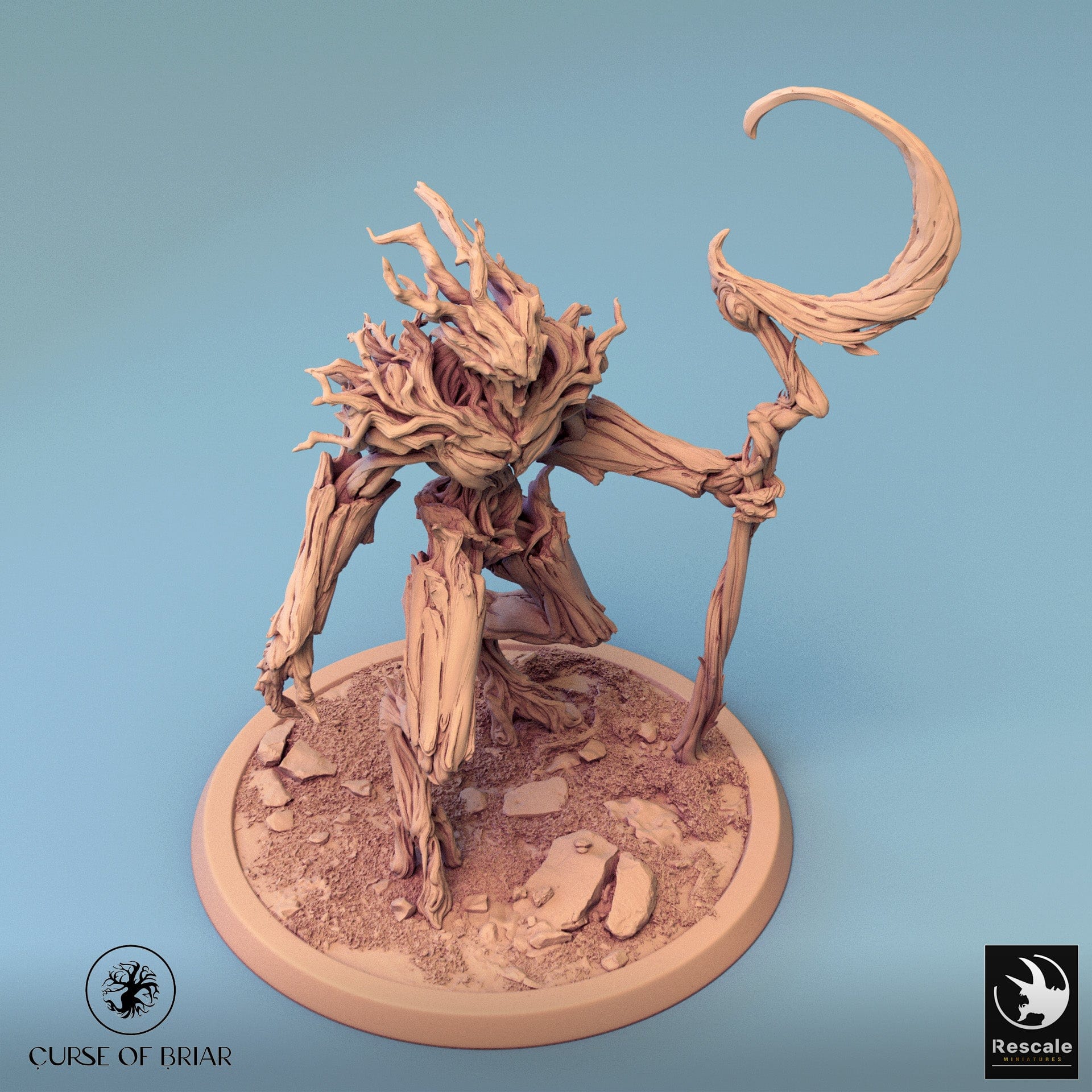 Tabletop RPG Miniature Branchblades - 32mm Qumi - Rescale Miniatures Quality Miniatures - Qumi Wargaming Mini Model Figure