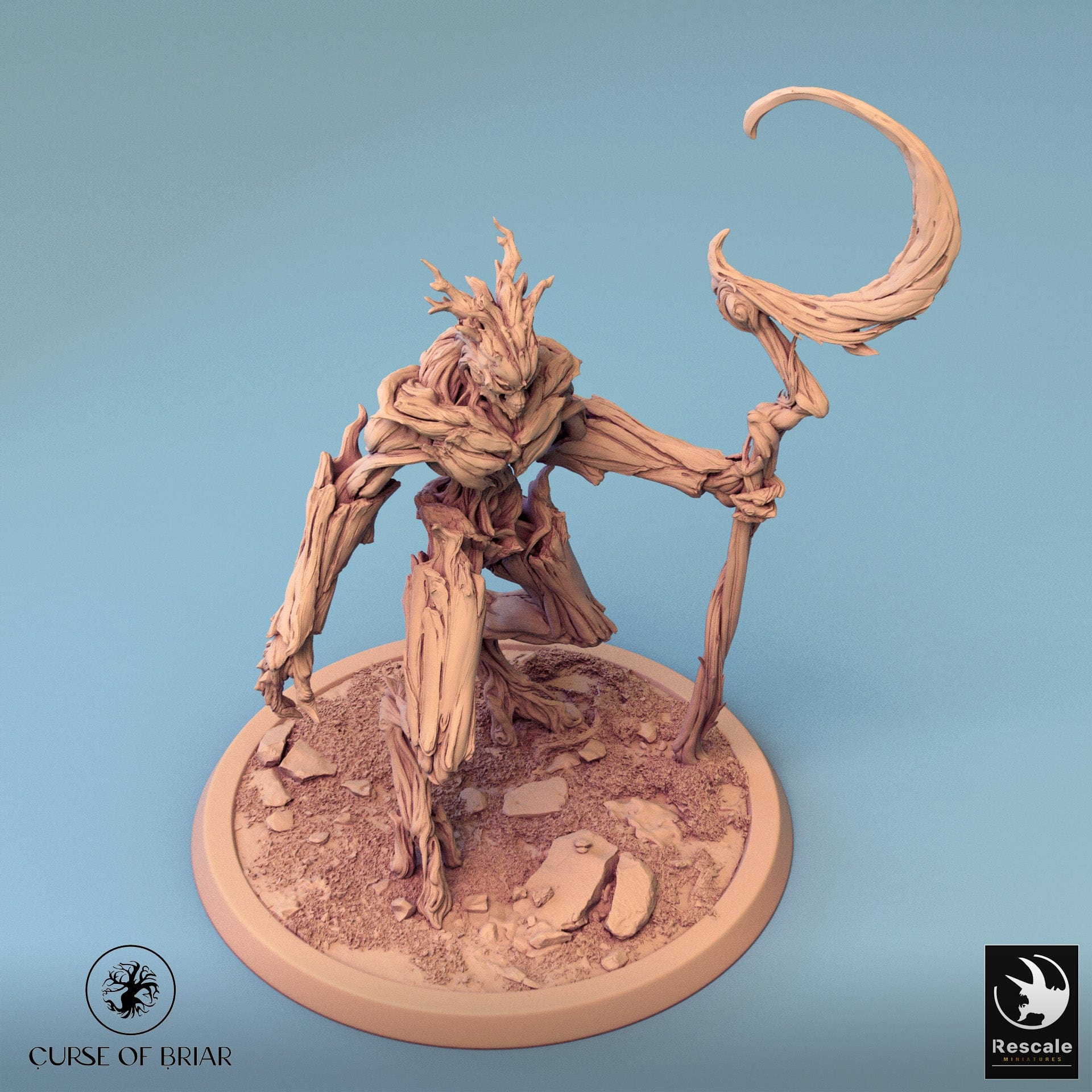 Tabletop RPG Miniature Branchblades - 32mm Qumi - Rescale Miniatures Quality Miniatures - Qumi Wargaming Mini Model Figure