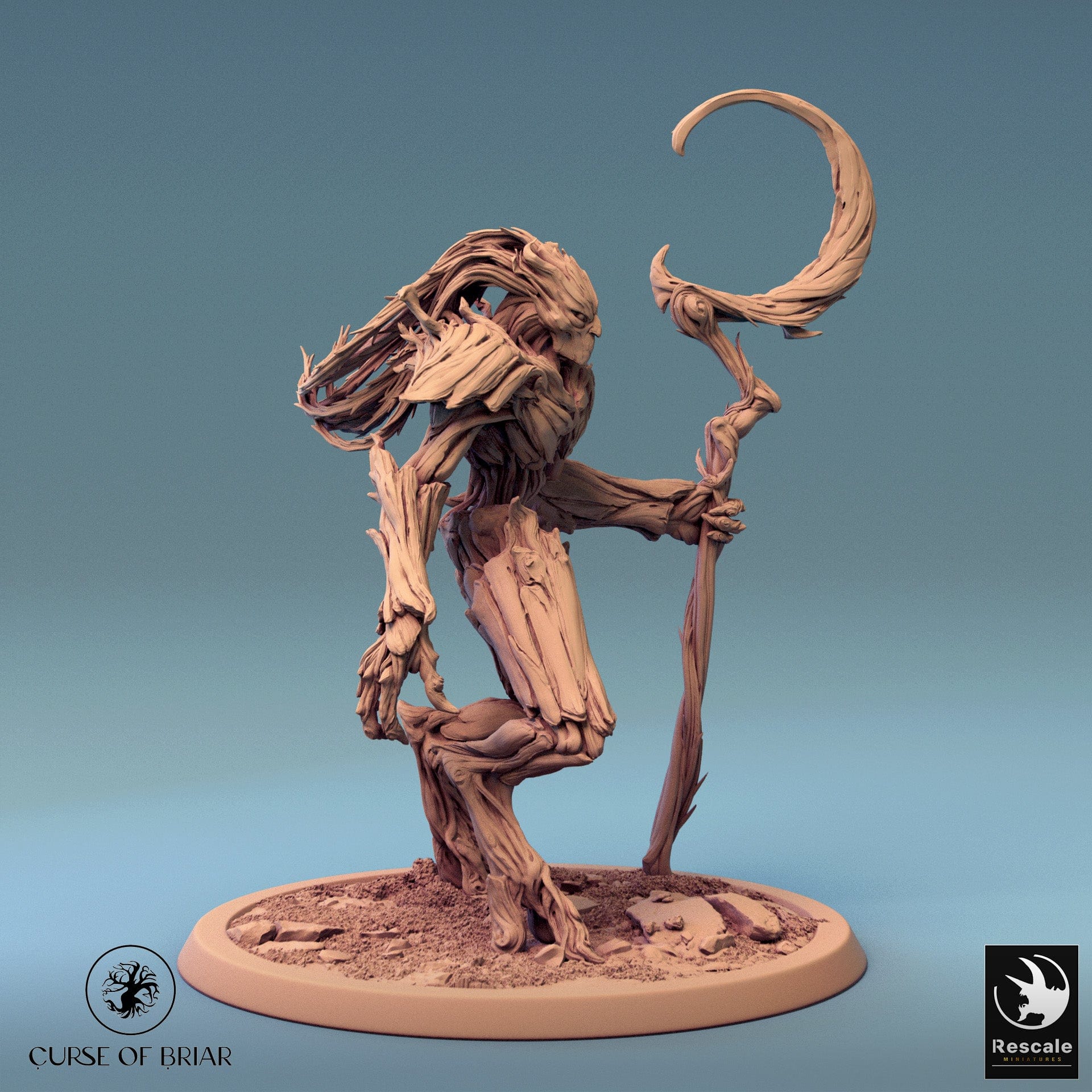 Tabletop RPG Miniature Branchblades - 32mm Qumi - Rescale Miniatures Quality Miniatures - Qumi Wargaming Mini Model Figure