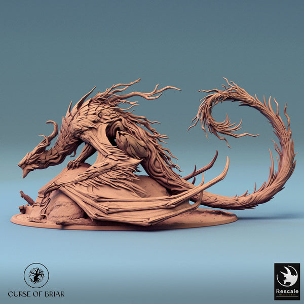 Drachenfigur Briar Dragon 32mm Rescale Miniatures