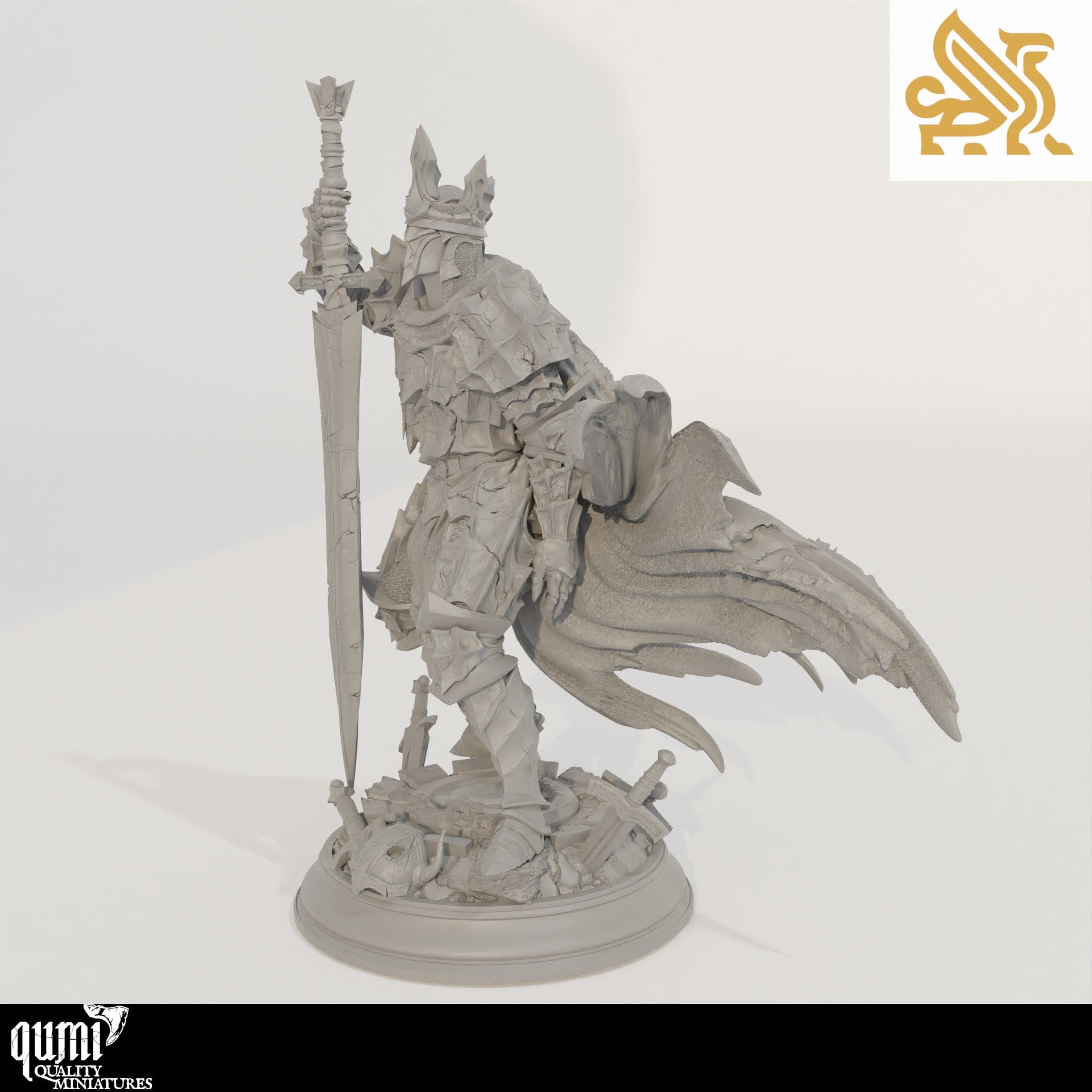 Tabletop RPG Miniature Elias the Forgotten - 32mm 75mm - Qumi - DM Stash Quality Miniatures - Qumi Wargaming Mini Model Figure