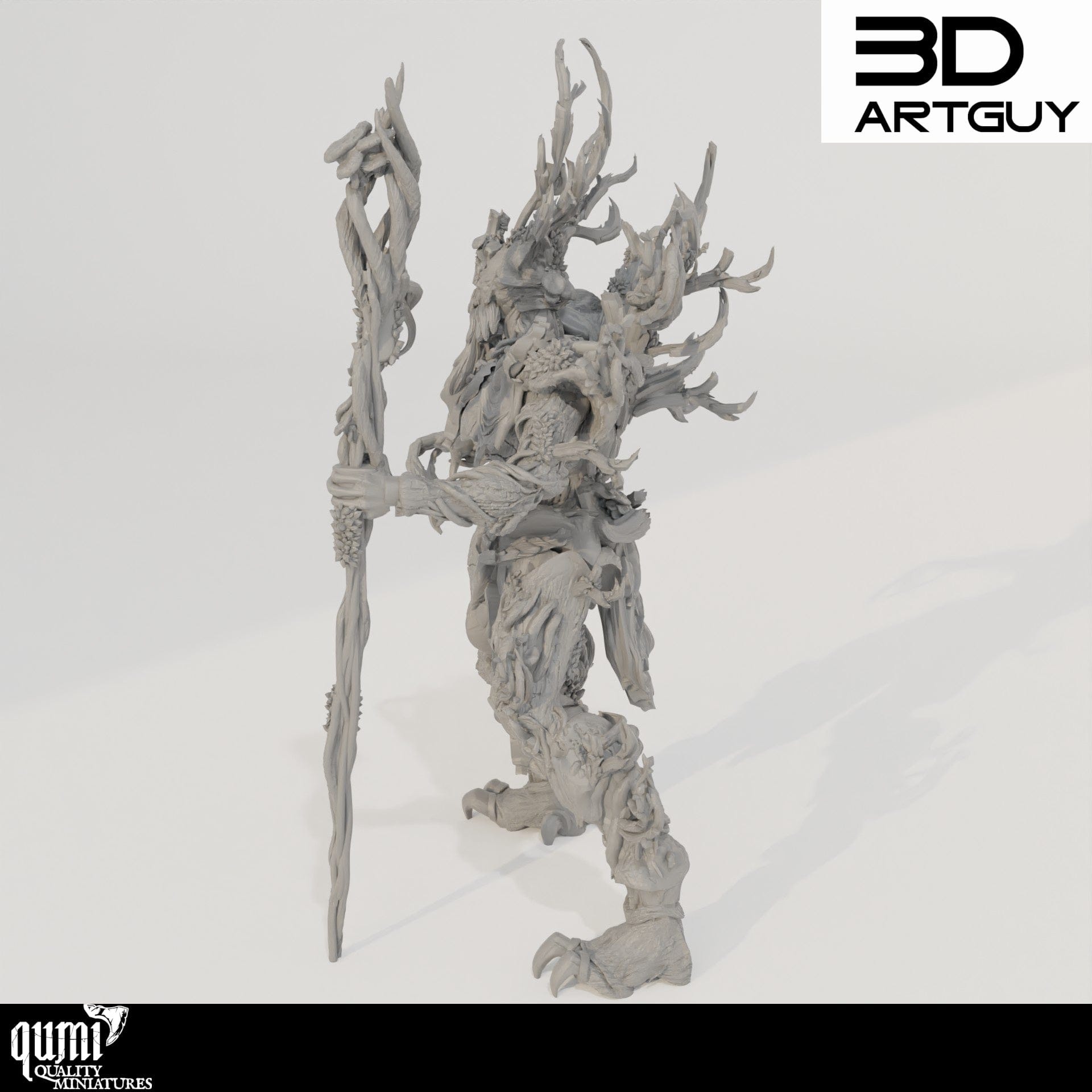 Tabletop RPG Miniature Ent - Size L - Qumi Quality Miniatures - Qumi Wargaming Mini Model Figure