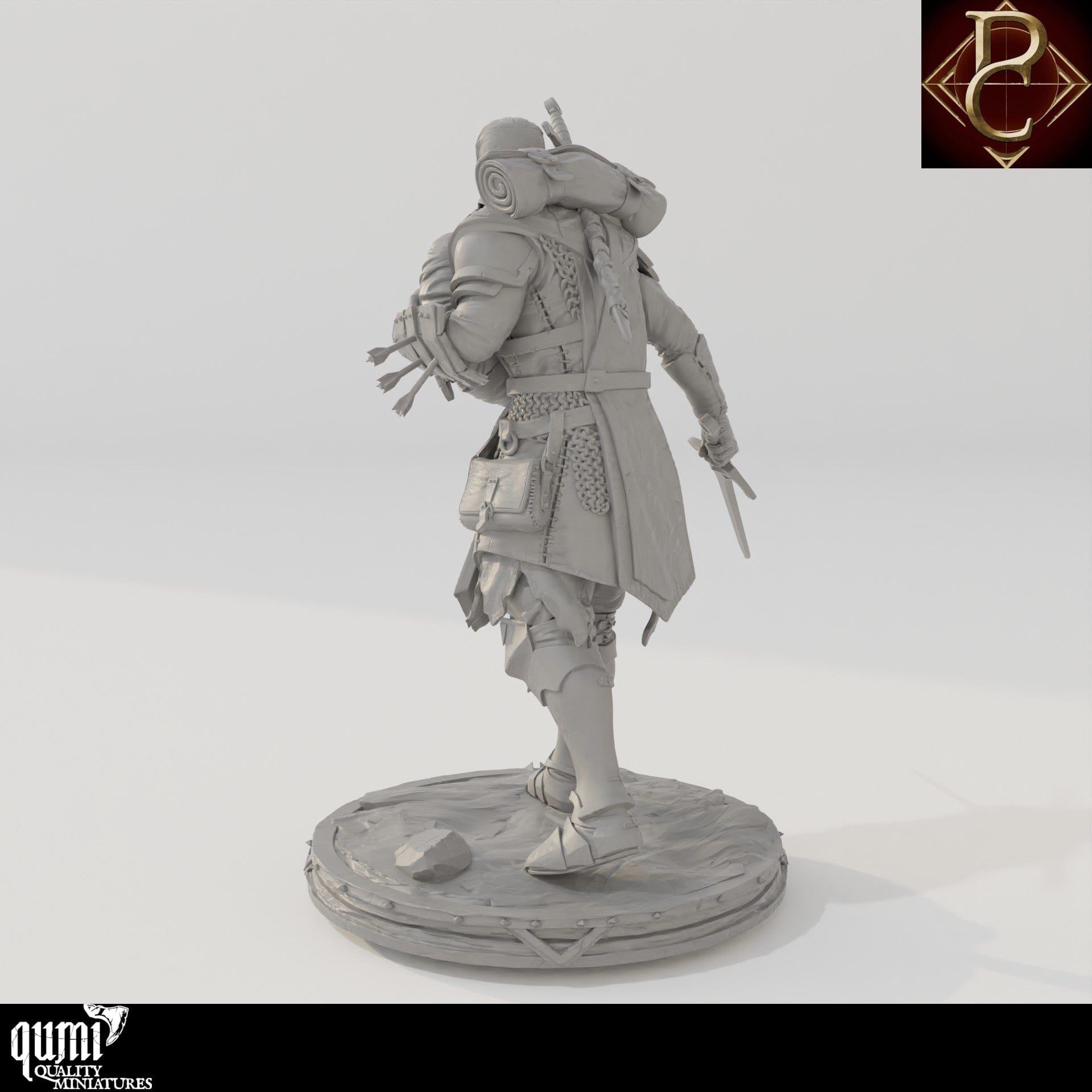 Tabletop RPG Miniature Eon - 32mm to L Size - Qumi - Parasite Collectibles Quality Miniatures - Qumi Wargaming Mini Model Figure