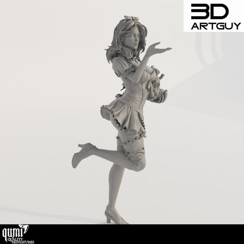 Sammlerfigur Fantasy Lady Qumi 3D ArtGuy