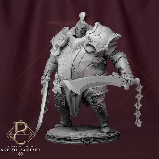 Tabletop RPG Miniature Fathon - 32mm to XL Size - Qumi - Parasite Collectibles Quality Miniatures - Qumi Wargaming Mini Model Figure