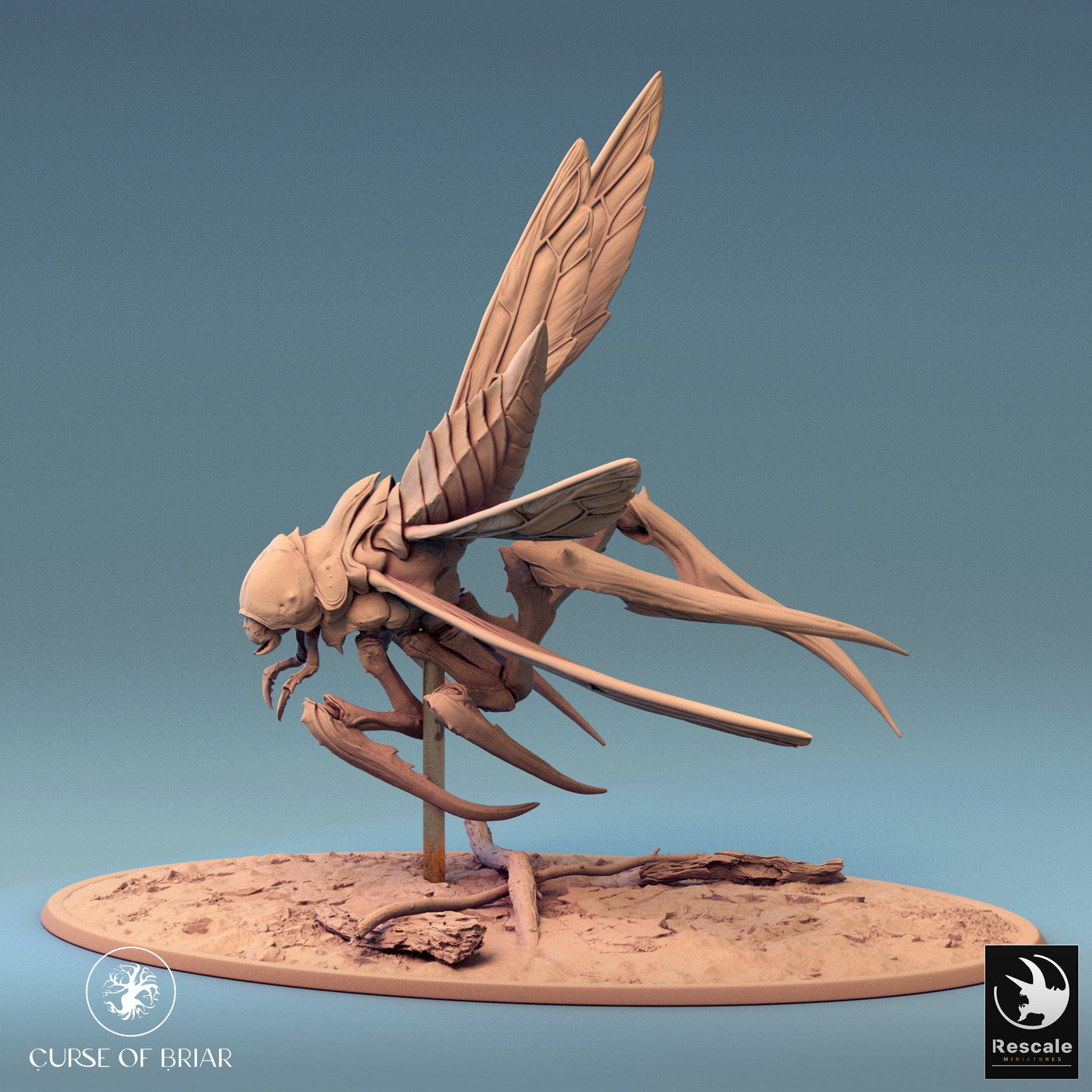 Tabletop RPG Miniature Fyrionis - 32mm Qumi - Rescale Miniatures Quality Miniatures - Qumi Wargaming Mini Model Figure