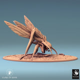 Creature Tabletop Miniature - Fyrionis by Qumi, 3D printed resin tabletop miniature for RPGs, wargaming and painting