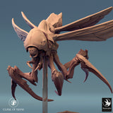 Creature Tabletop Miniature - Fyrionis by Qumi, 3D printed resin tabletop miniature for RPGs, wargaming and painting