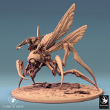 Close-up on the Fyrionis model's legs and base, highlighting the terrain textures.