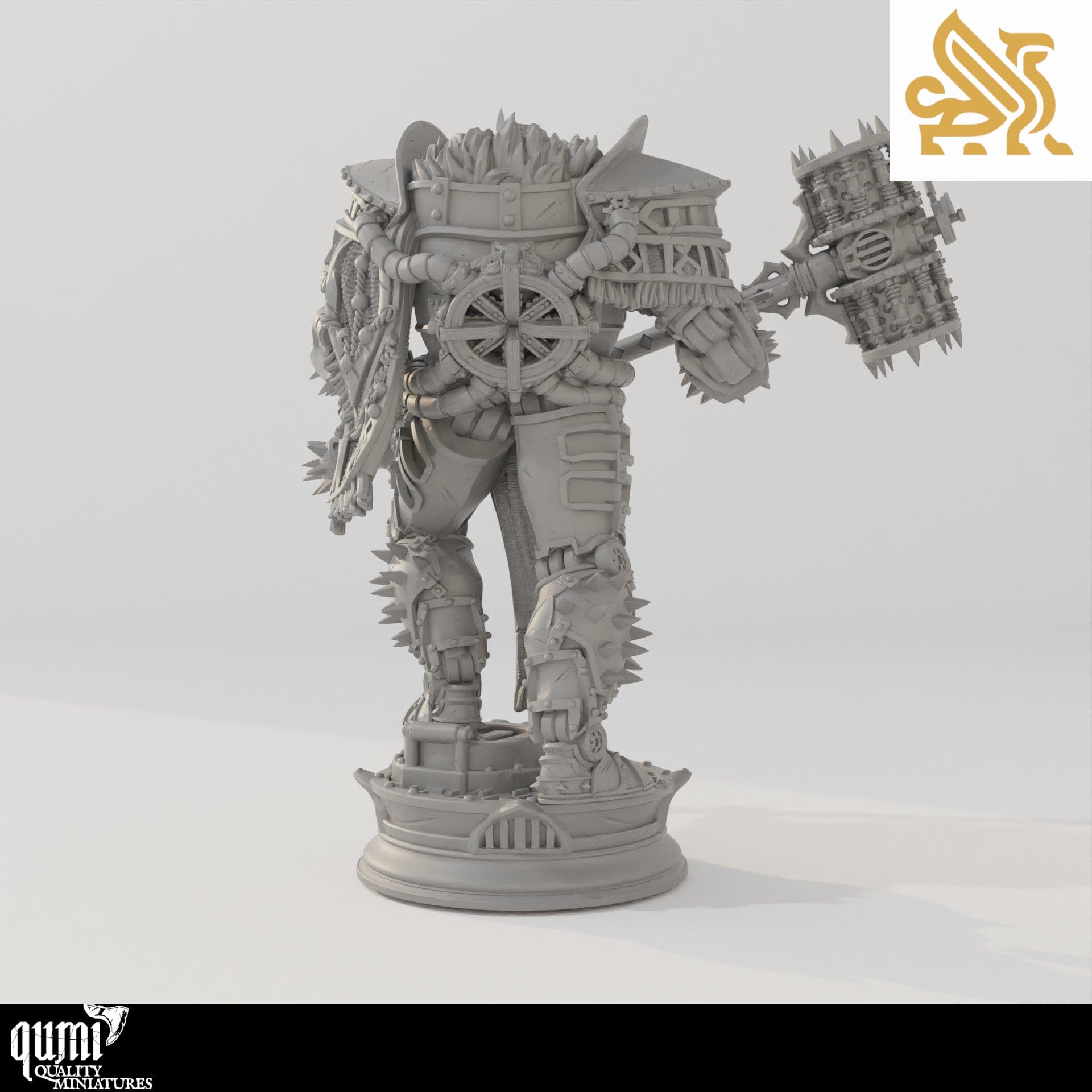 Tabletop RPG Miniature Hadrian 32mm 75mm Qumi - DM Stash Quality Miniatures - Qumi Wargaming Mini Model Figure