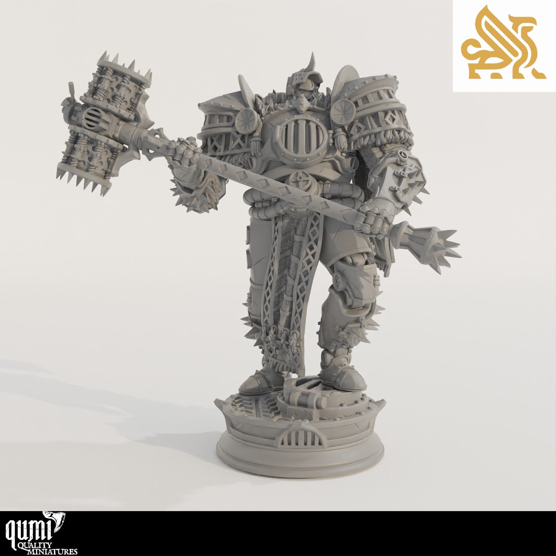 Tabletop RPG Miniature Hadrian 32mm 75mm Qumi - DM Stash Quality Miniatures - Qumi Wargaming Mini Model Figure