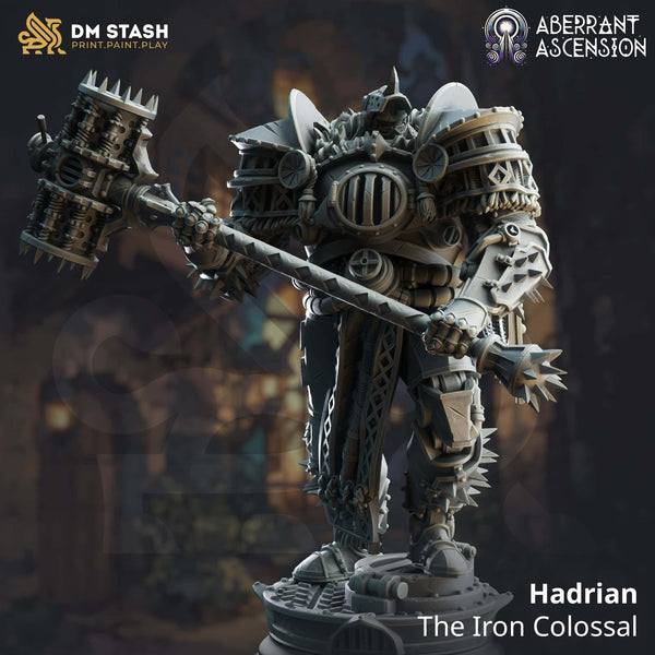 Human Hammer Fighter Tabletop-Miniatur – Hadrian | Qumi
