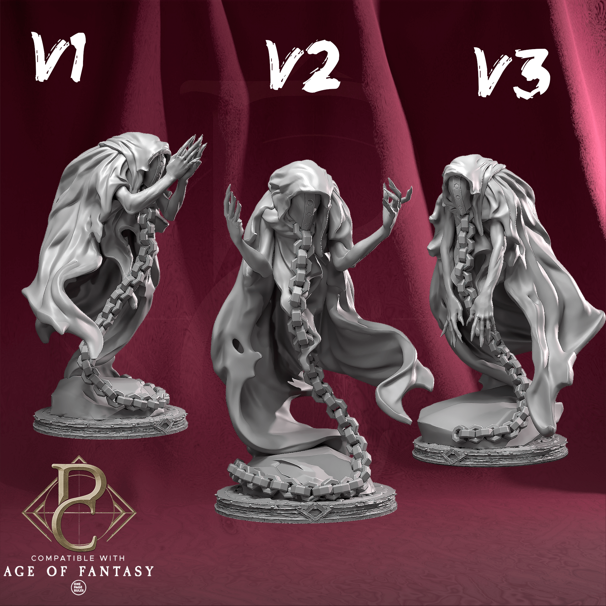 Tabletop RPG Miniature High Prophet Karhardas 32mm XL Size Qumi Parasite Collectibles Quality Miniatures - Qumi Wargaming Mini Model Figure