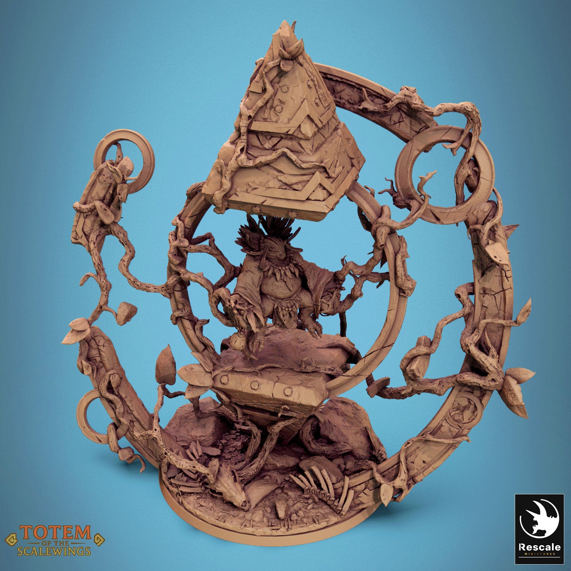 Tabletop RPG Miniature Ixakar 32mm Qumi Rescale Miniatures Creatures Quality Miniatures - Qumi Wargaming Mini Model Figure