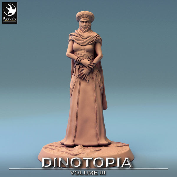 Tabletop Weibliche Miniatur Look Woman 32mm Rescale Miniatures