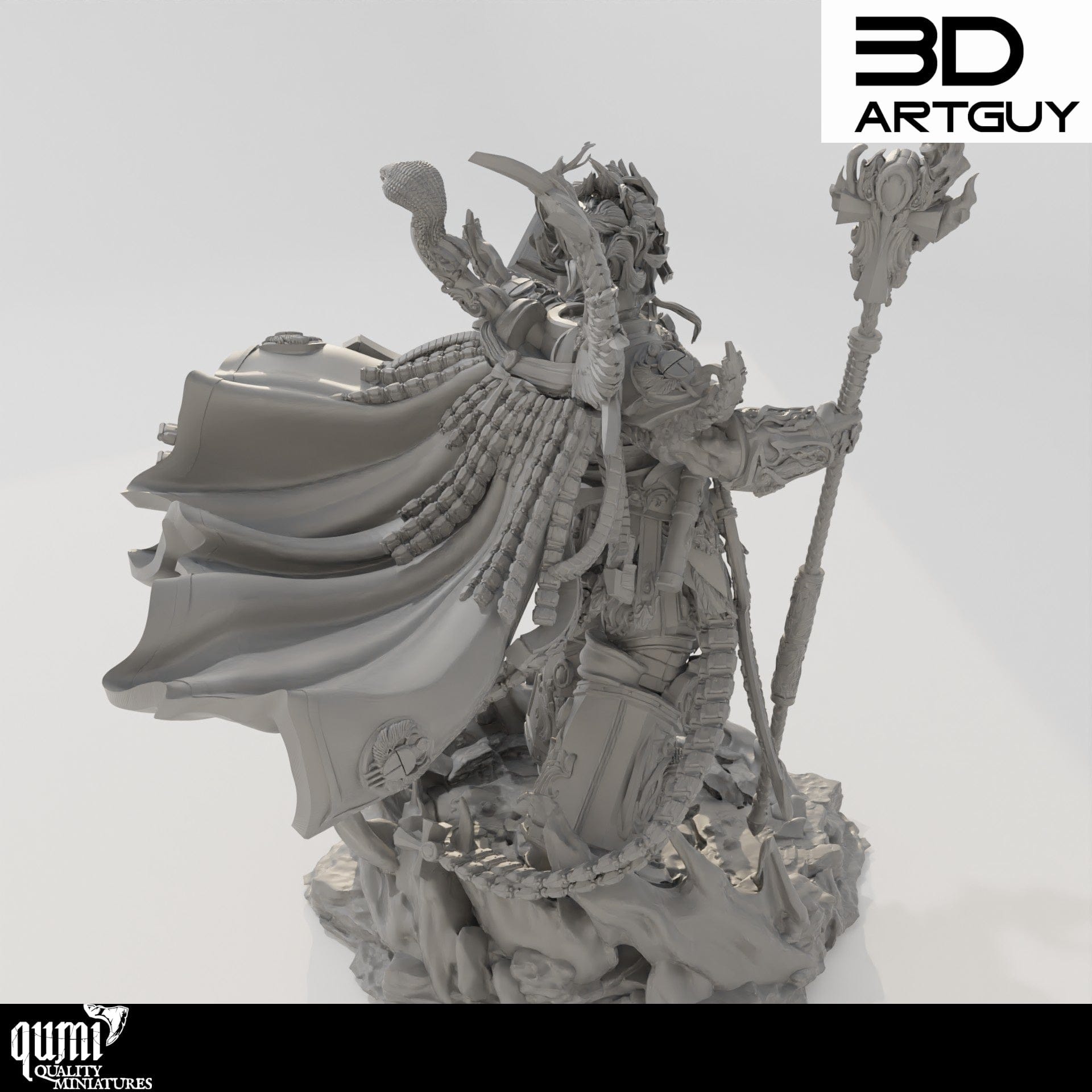 Tabletop RPG Miniature Magical Giant - Qumi Quality Miniatures - Qumi Wargaming Mini Model Figure