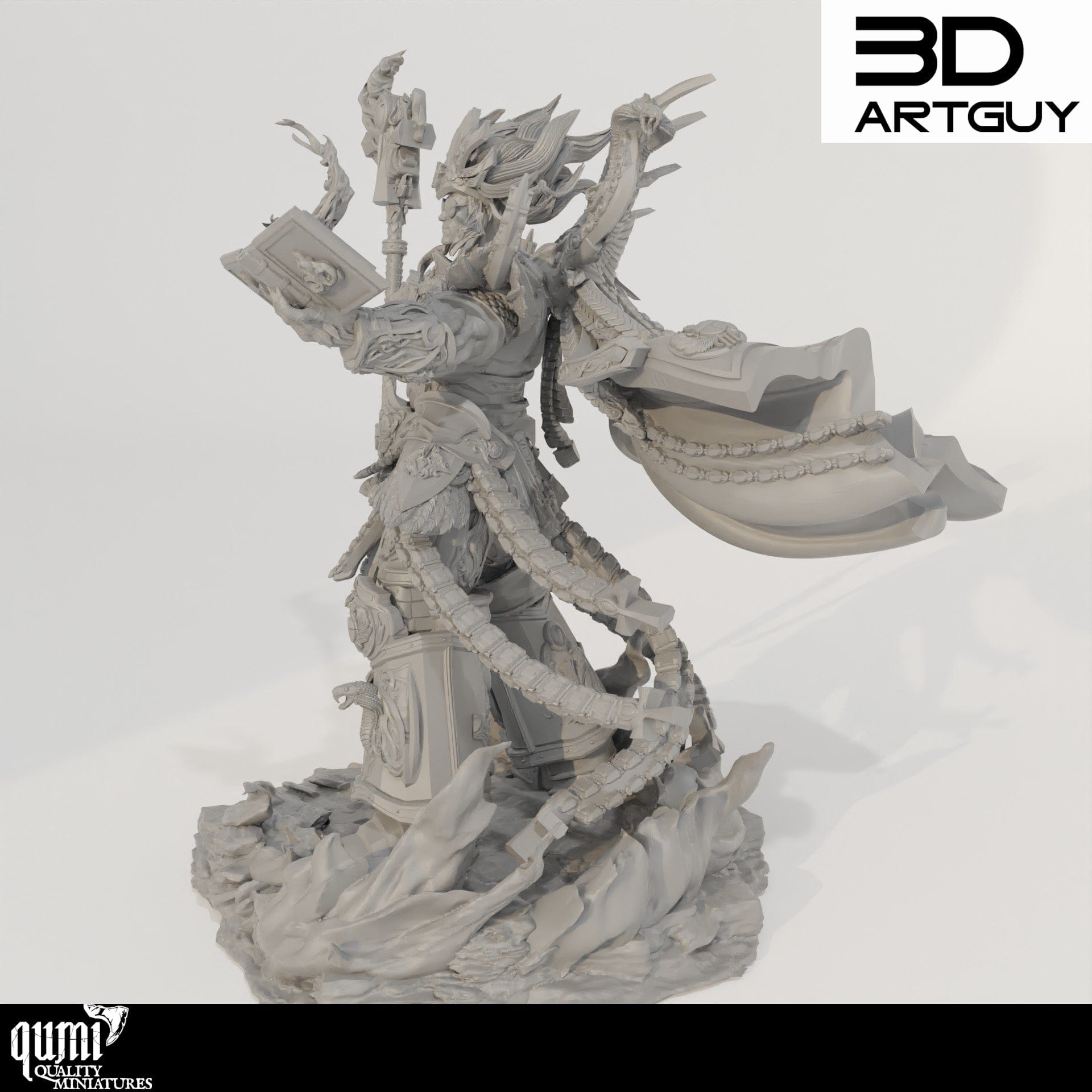 Tabletop RPG Miniature Magical Giant - Qumi Quality Miniatures - Qumi Wargaming Mini Model Figure
