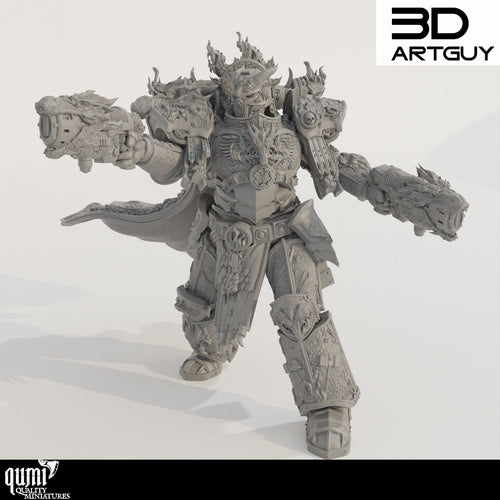 Scifi Sammlerminiatur Meister Smith Qumi 3D ArtGuy