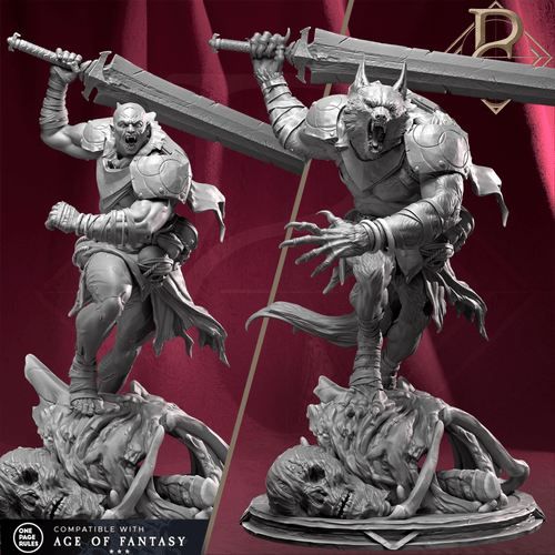 Tabletop Monster Miniatur Matte Ador 32mm Parasite Sammlerstücke