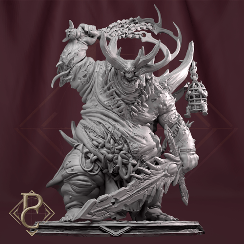 Fantasy Figur Dämon Necrotic 32mm Parasite Collectibles Monster
