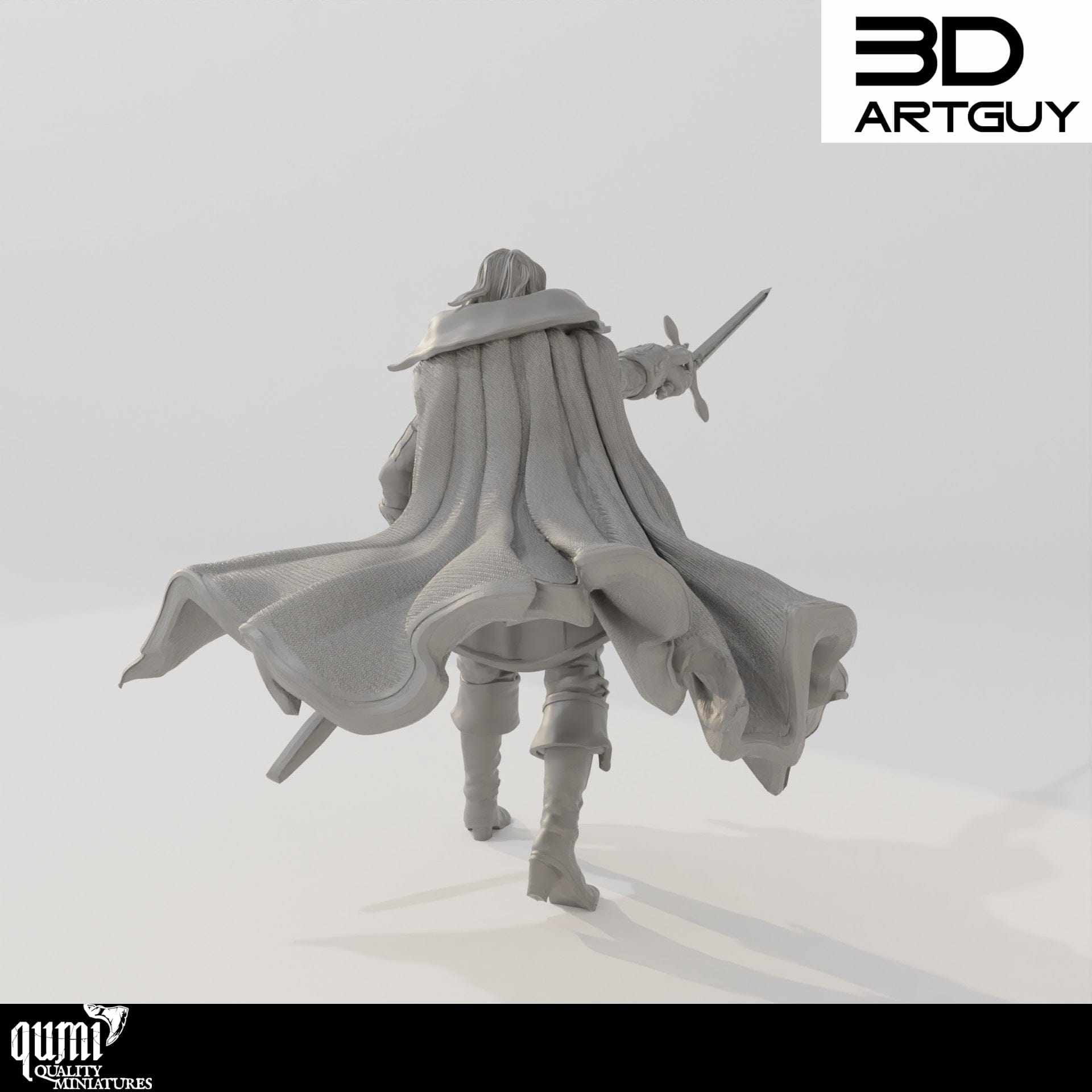 Tabletop RPG Miniature Noble - Qumi Quality Miniatures - Qumi Wargaming Mini Model Figure